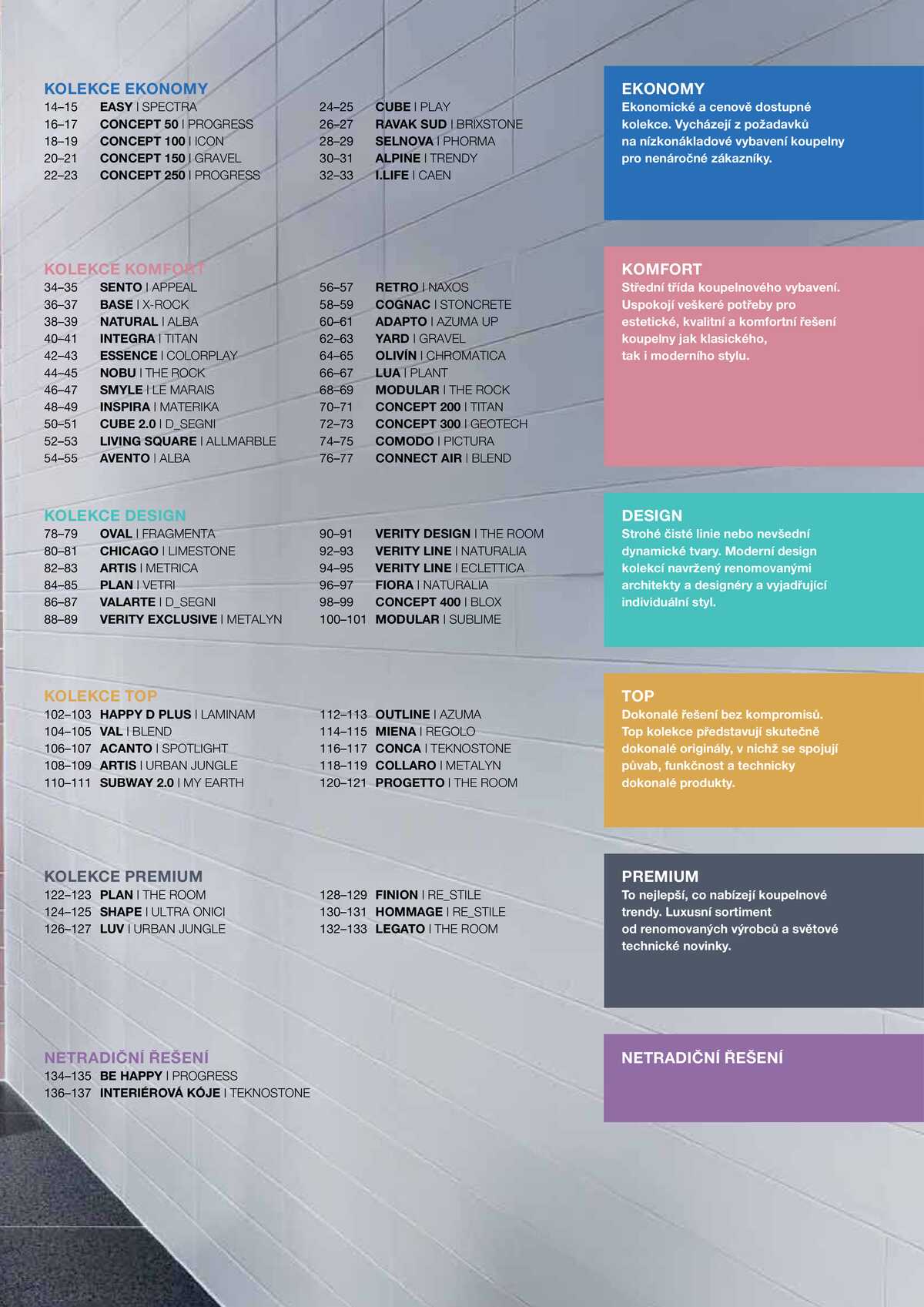 Koupelny Ptáček katalog koupelny strana 13