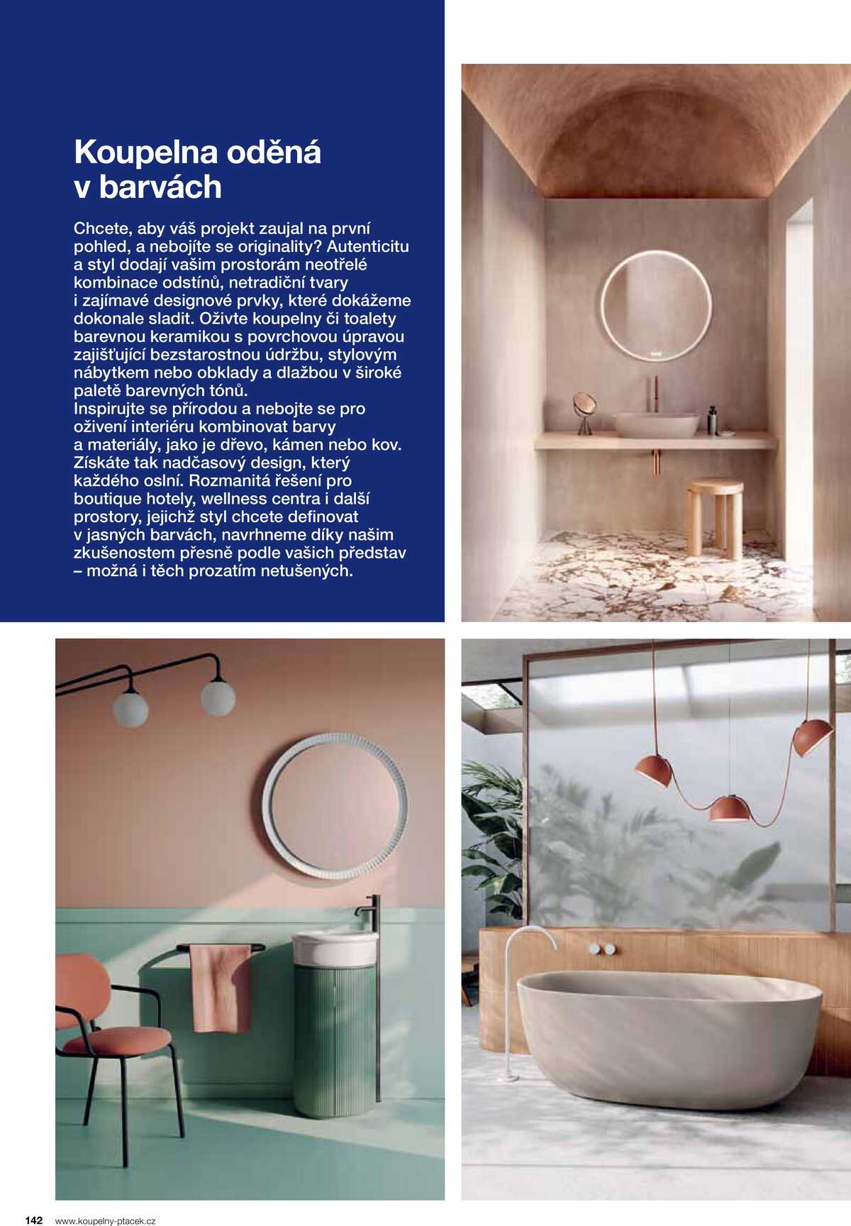 Koupelny Ptáček katalog koupelny strana 142