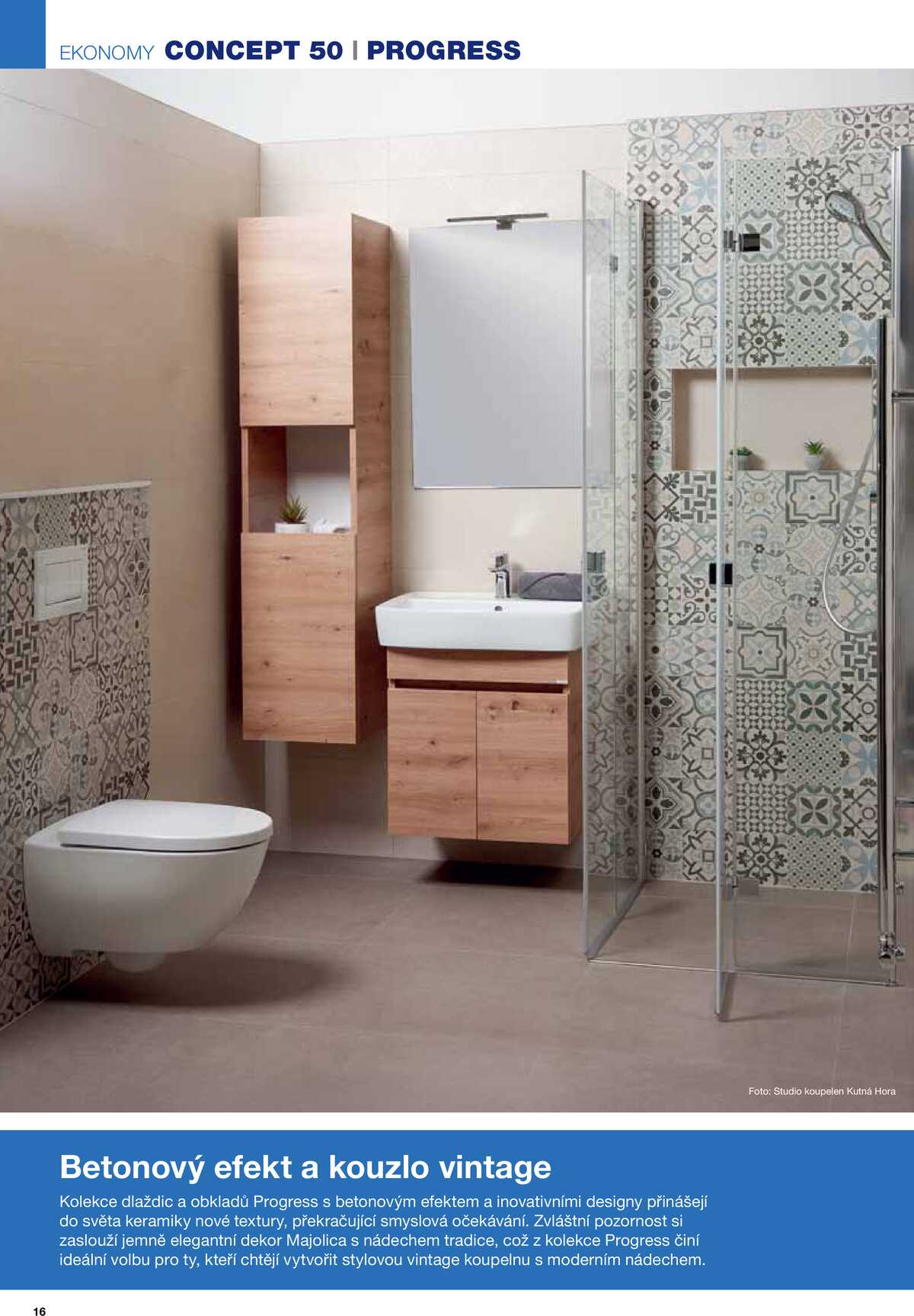 Koupelny Ptáček katalog koupelny strana 16