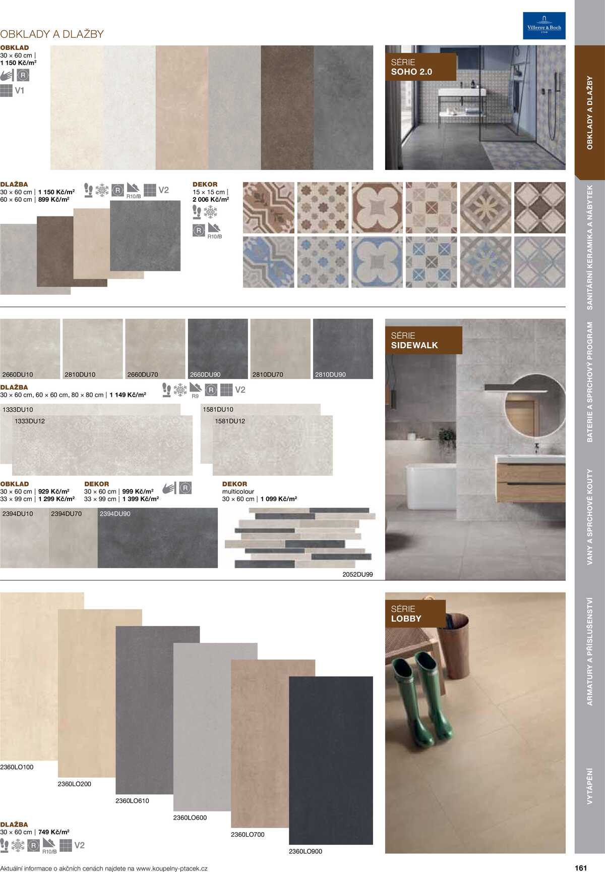 Koupelny Ptáček katalog koupelny strana 161