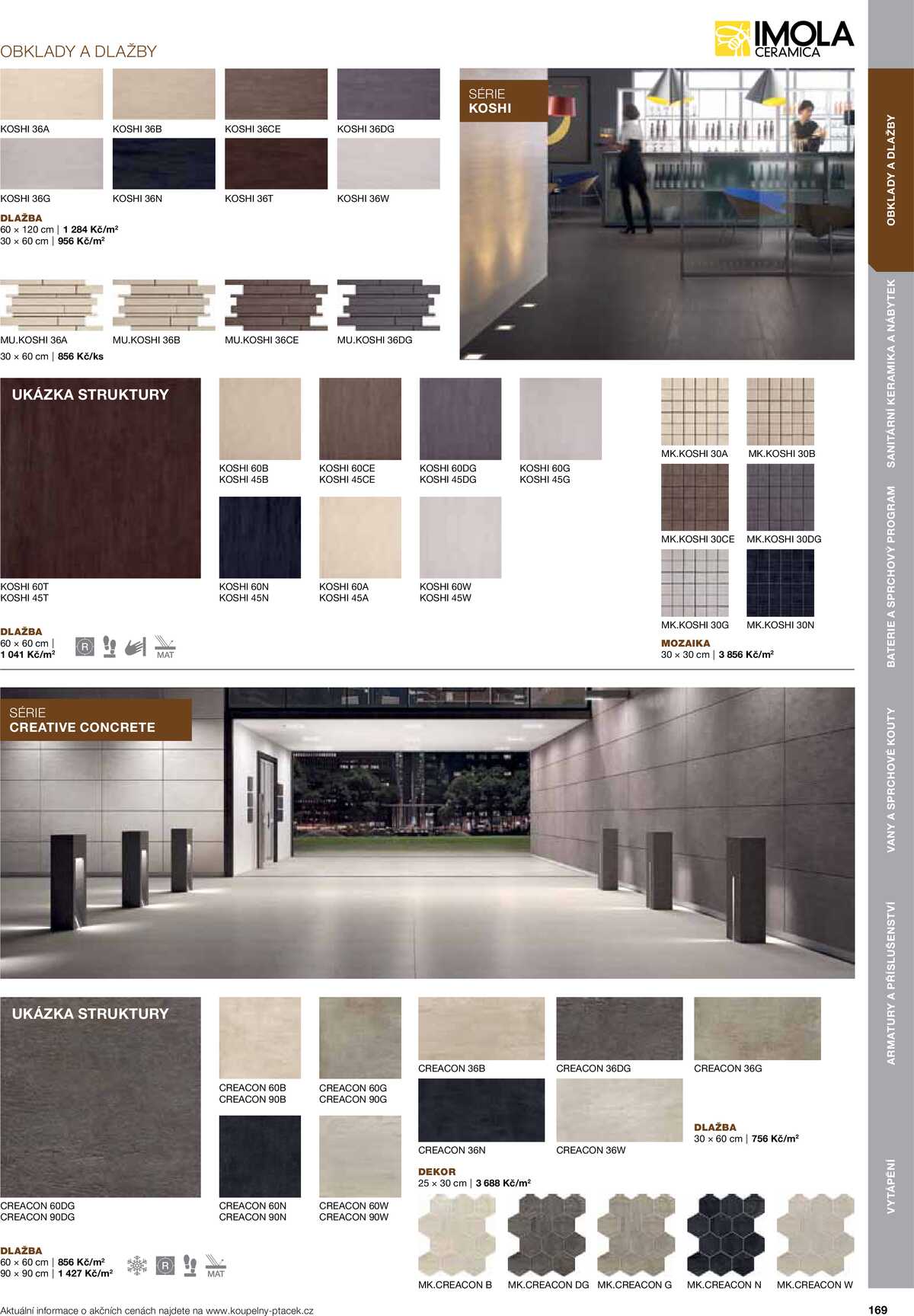 Koupelny Ptáček katalog koupelny strana 169