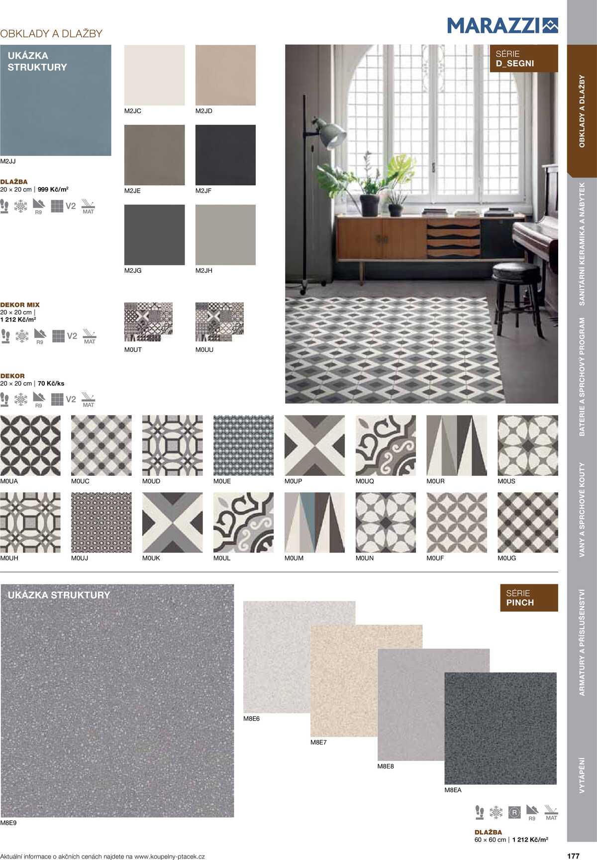 Koupelny Ptáček katalog koupelny strana 177