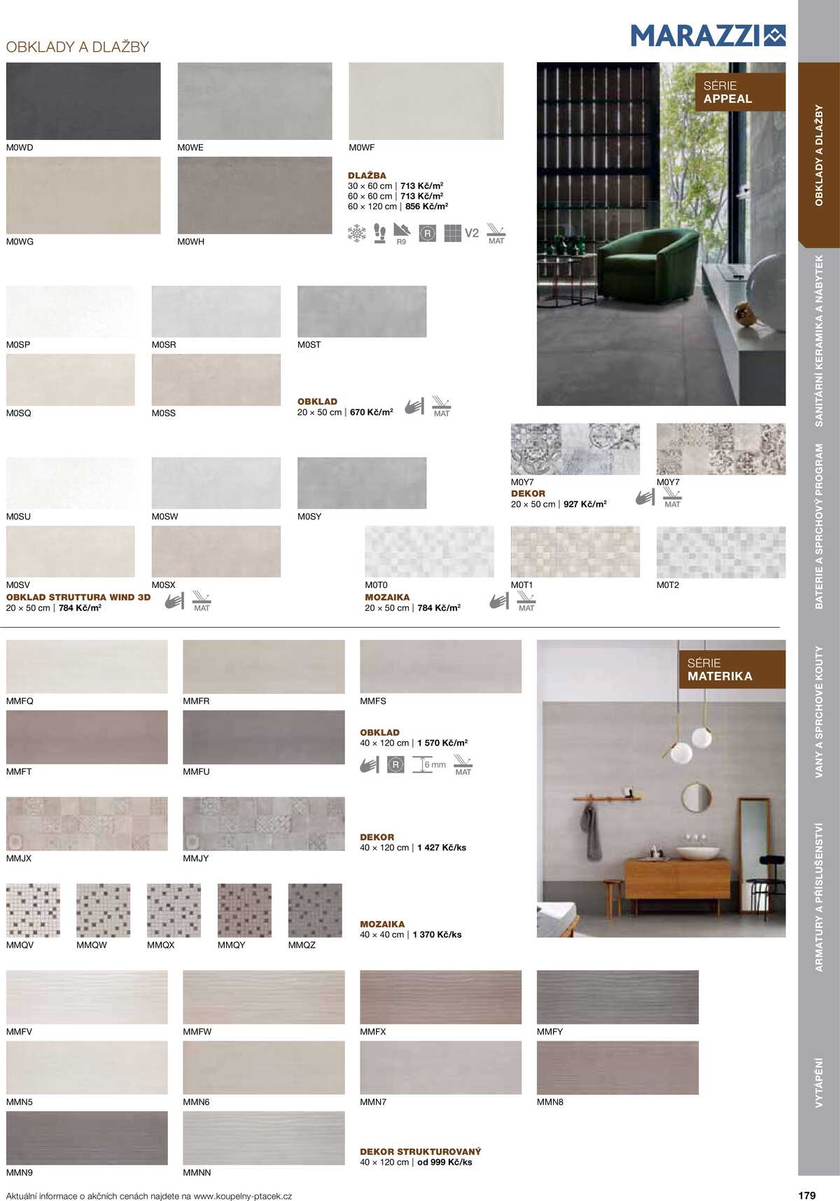 Koupelny Ptáček katalog koupelny strana 179