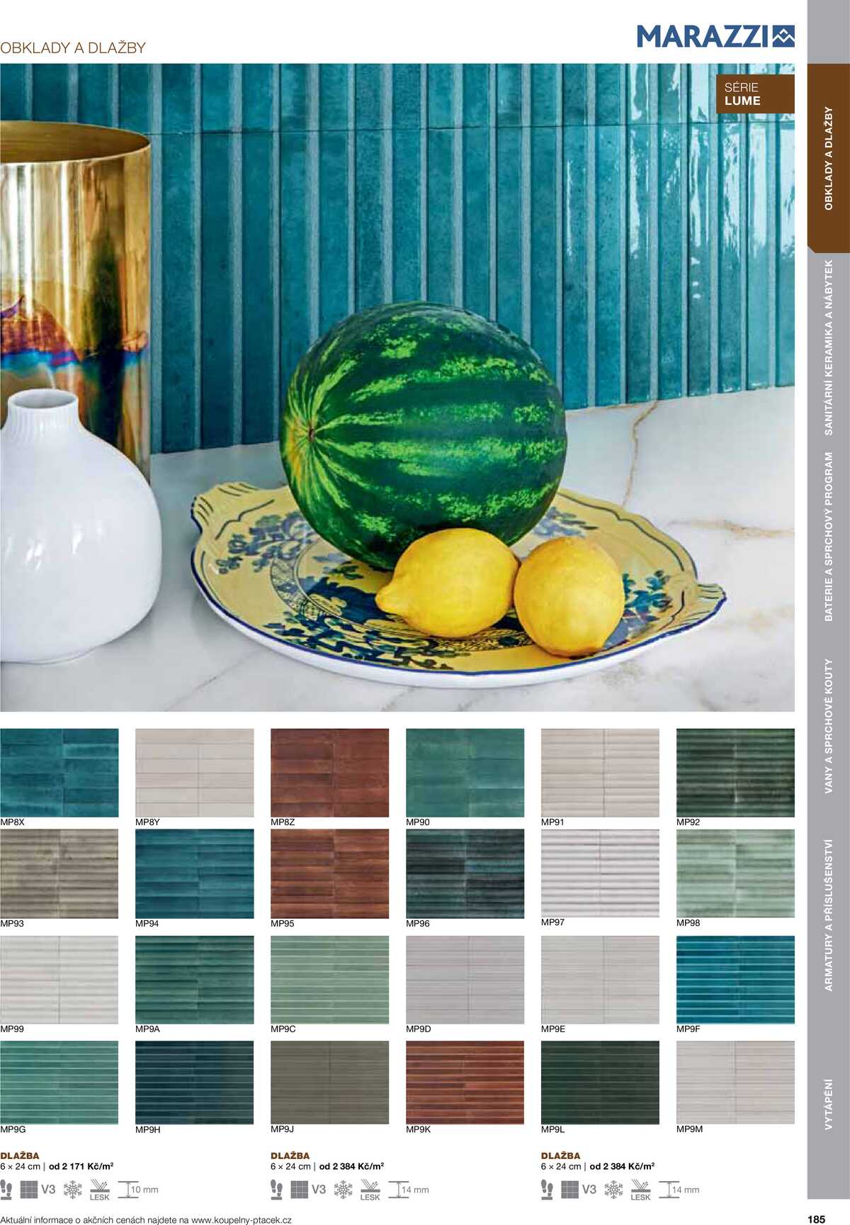 Koupelny Ptáček katalog koupelny strana 185