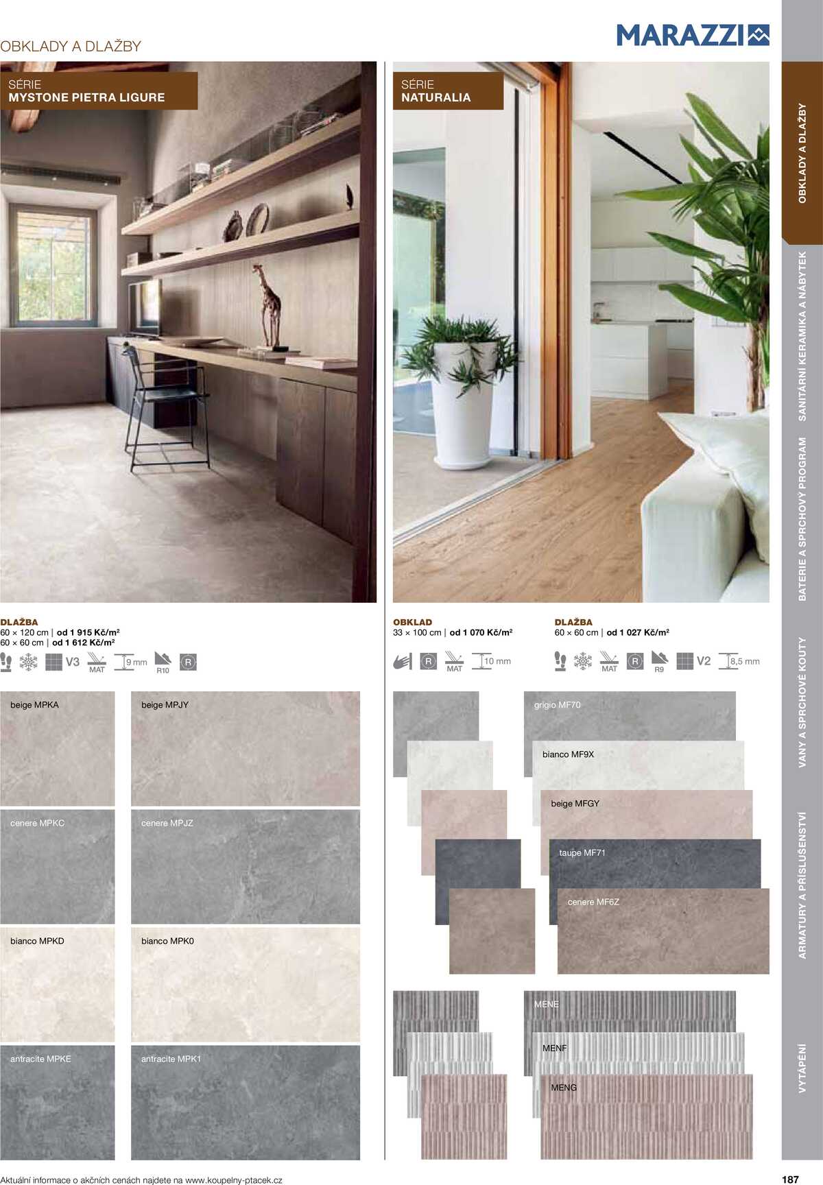 Koupelny Ptáček katalog koupelny strana 187