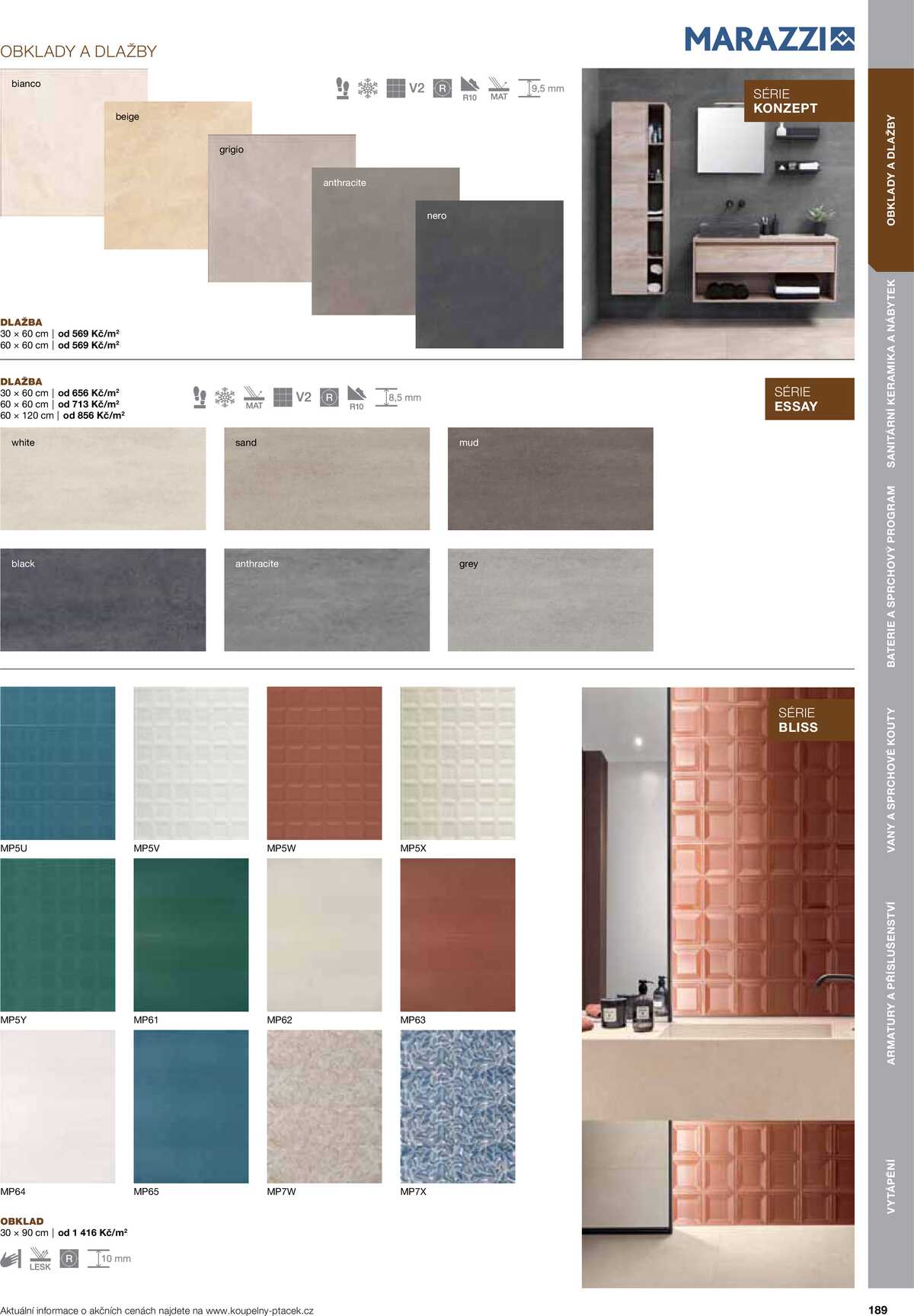 Koupelny Ptáček katalog koupelny strana 189