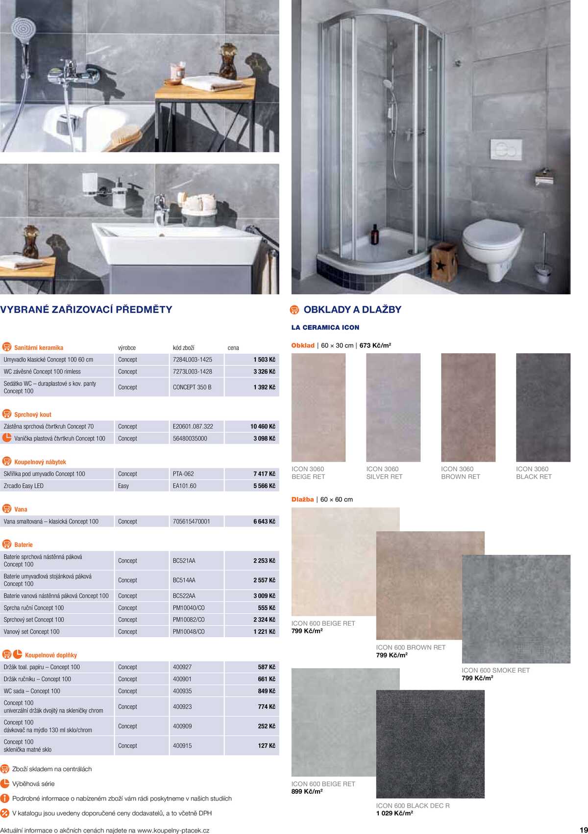 Koupelny Ptáček katalog koupelny strana 19