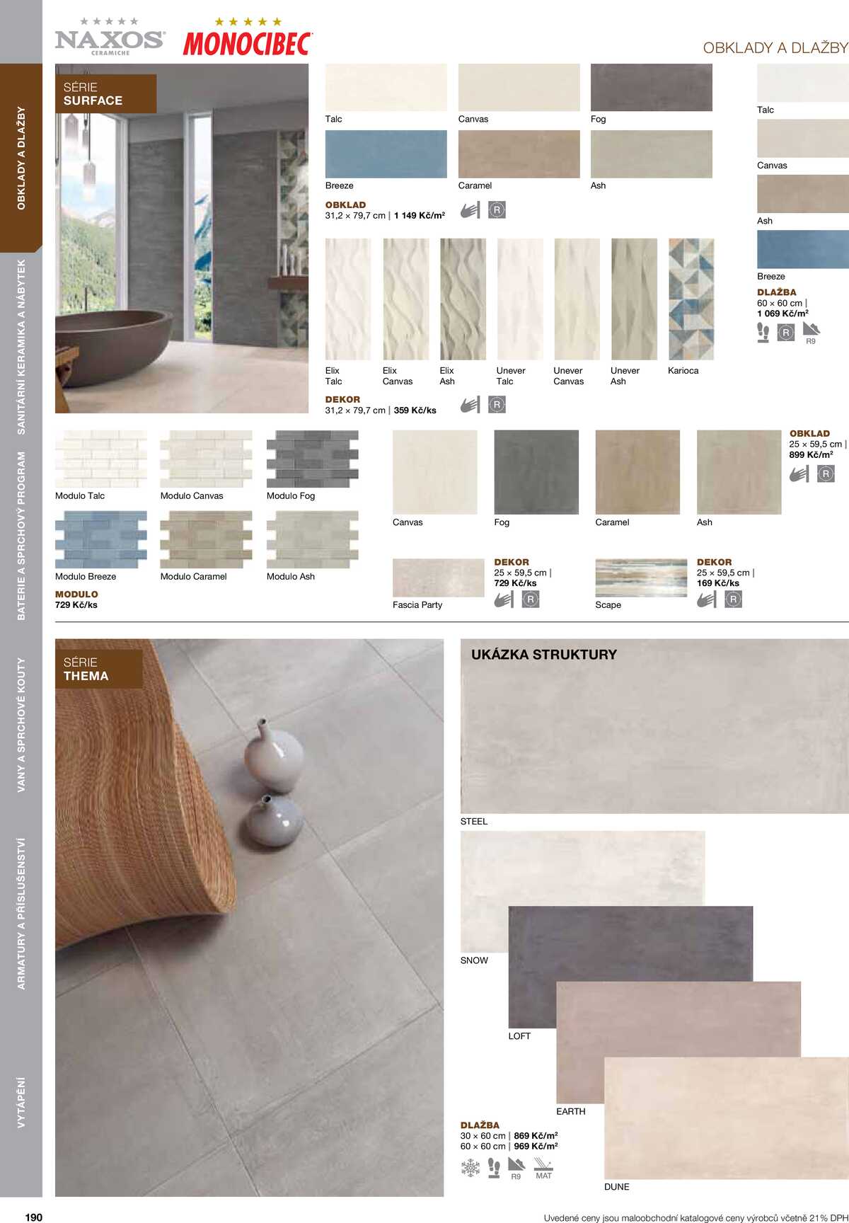 Koupelny Ptáček katalog koupelny strana 190