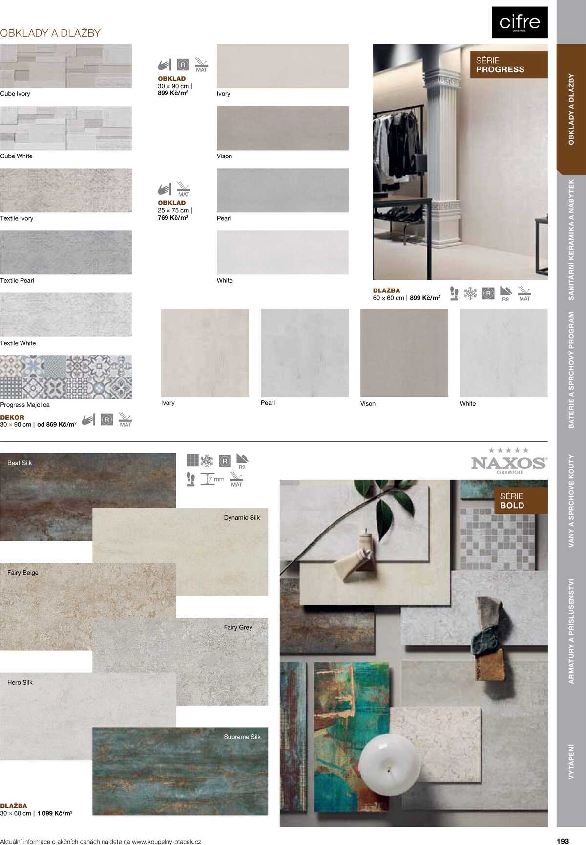 Koupelny Ptáček katalog koupelny strana 193