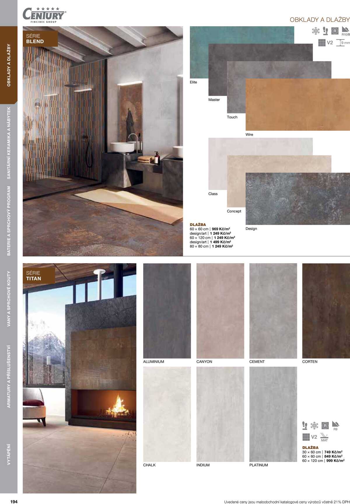 Koupelny Ptáček katalog koupelny strana 194