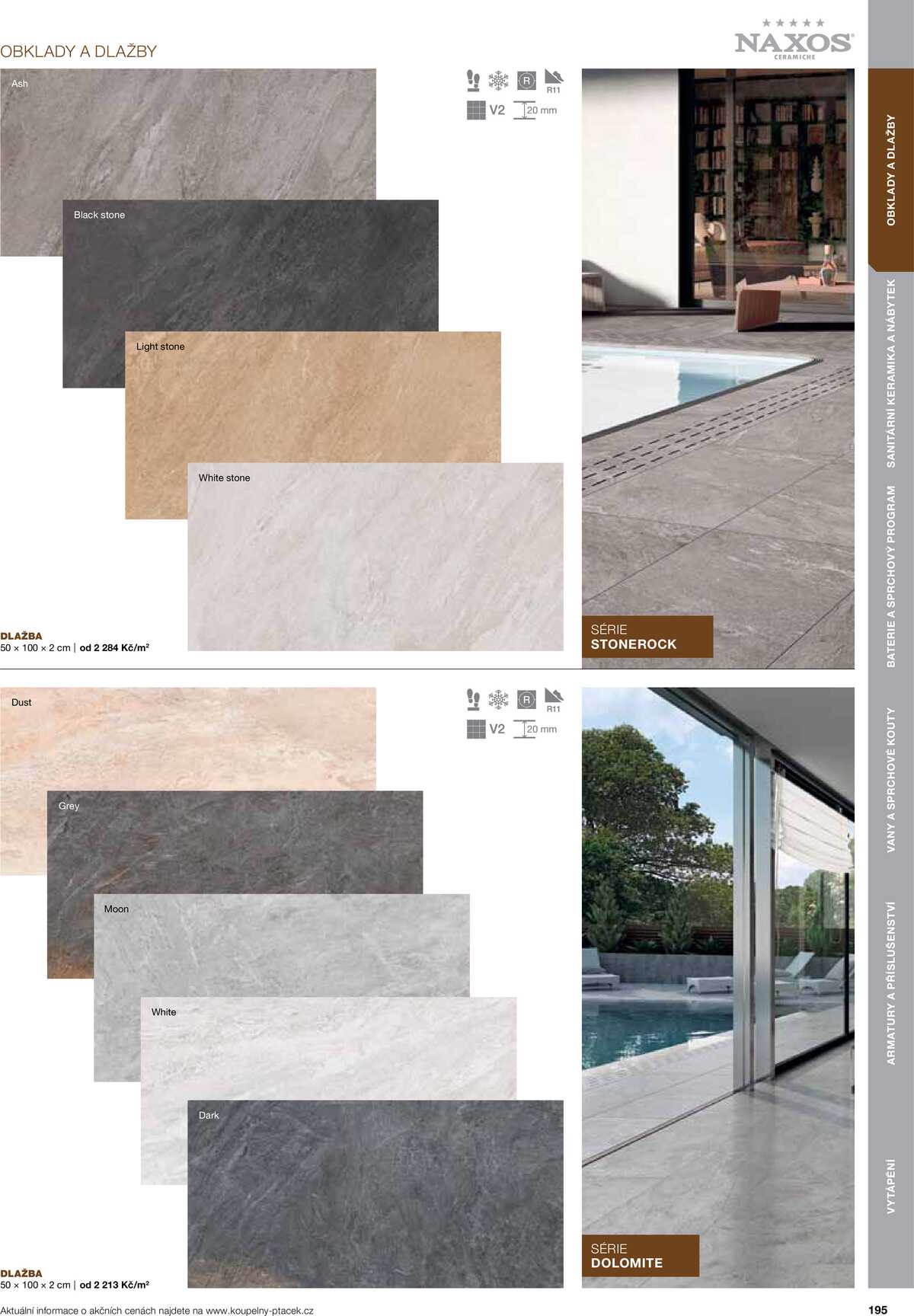 Koupelny Ptáček katalog koupelny strana 195