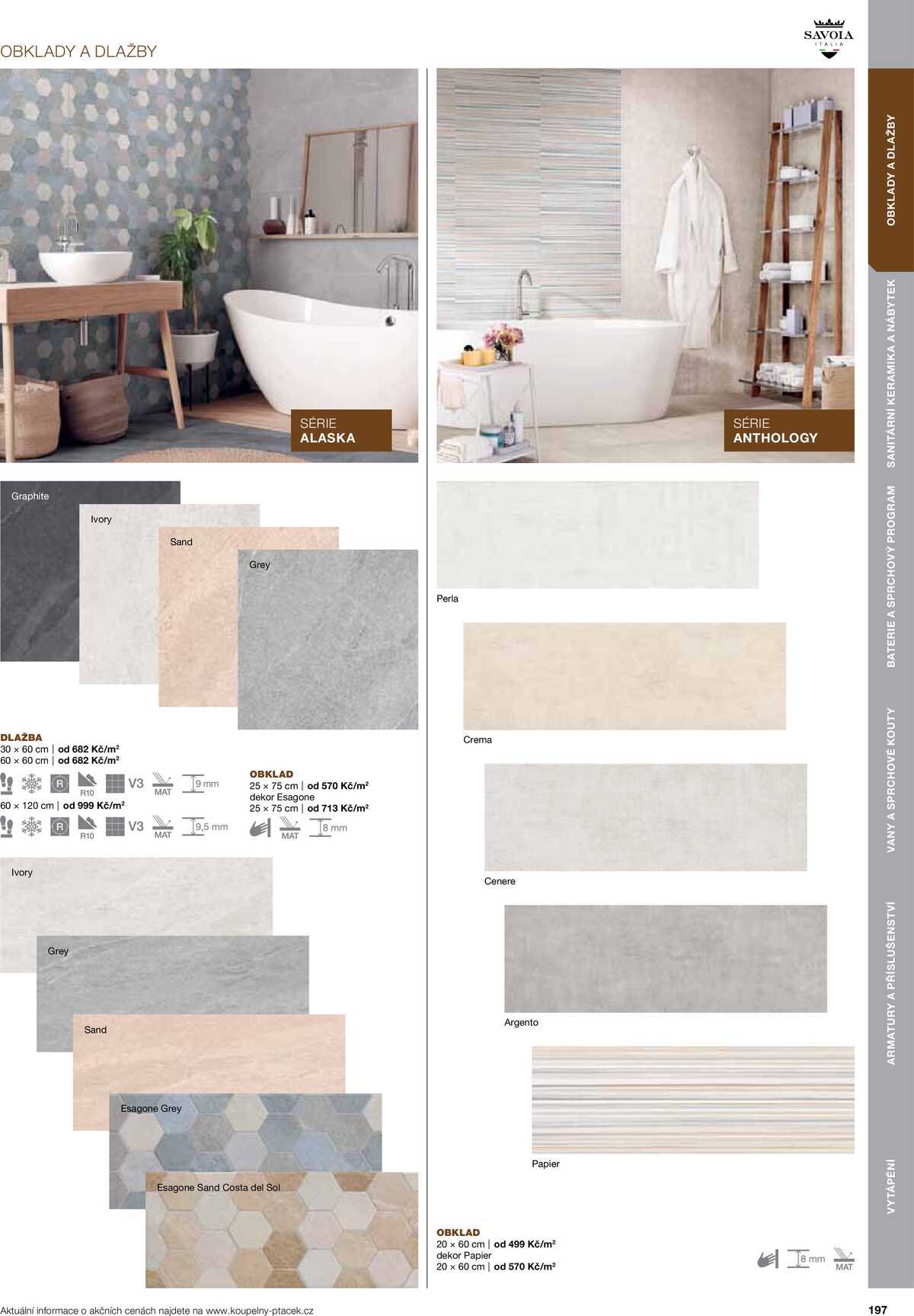 Koupelny Ptáček katalog koupelny strana 197