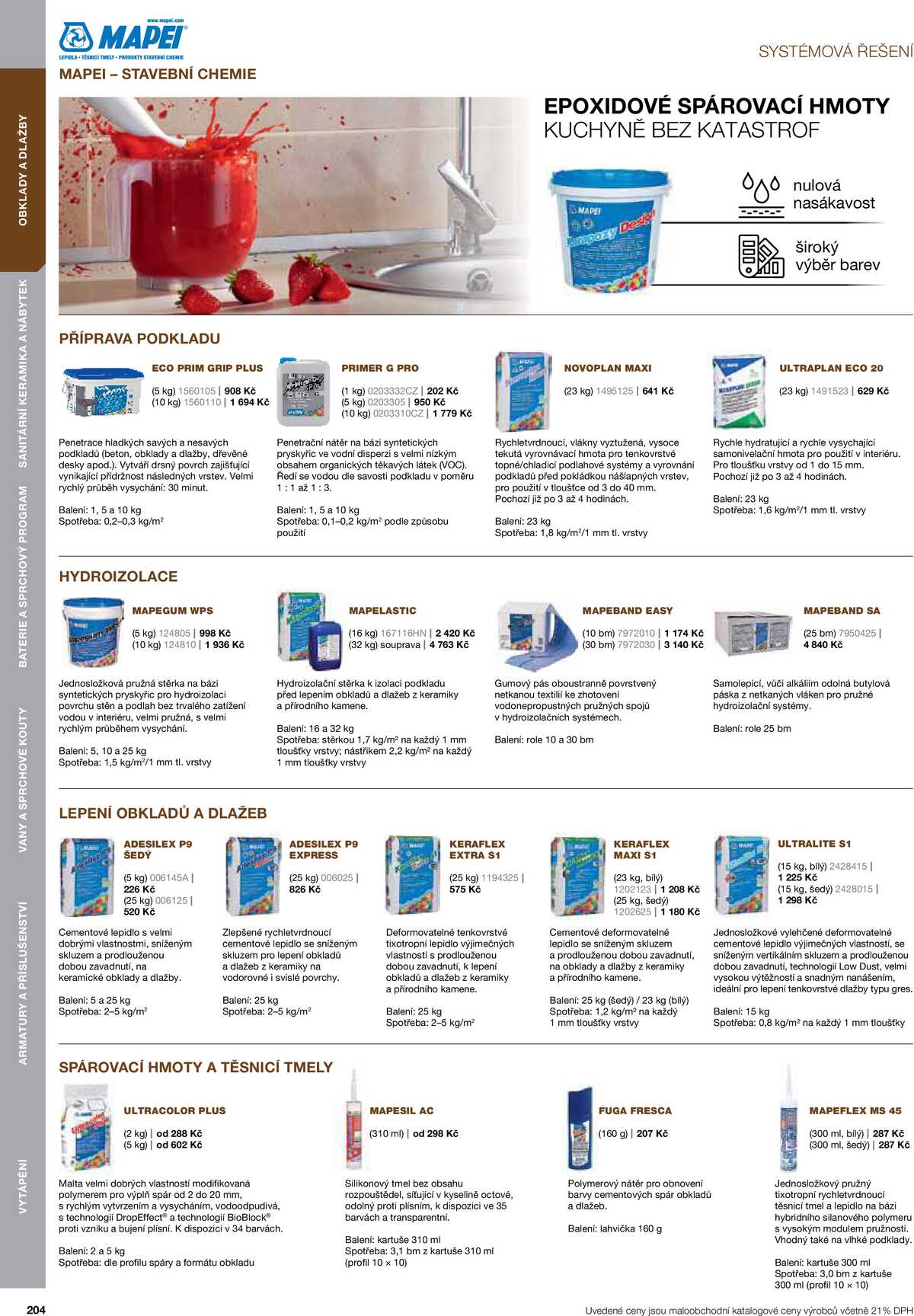 Koupelny Ptáček katalog koupelny strana 204