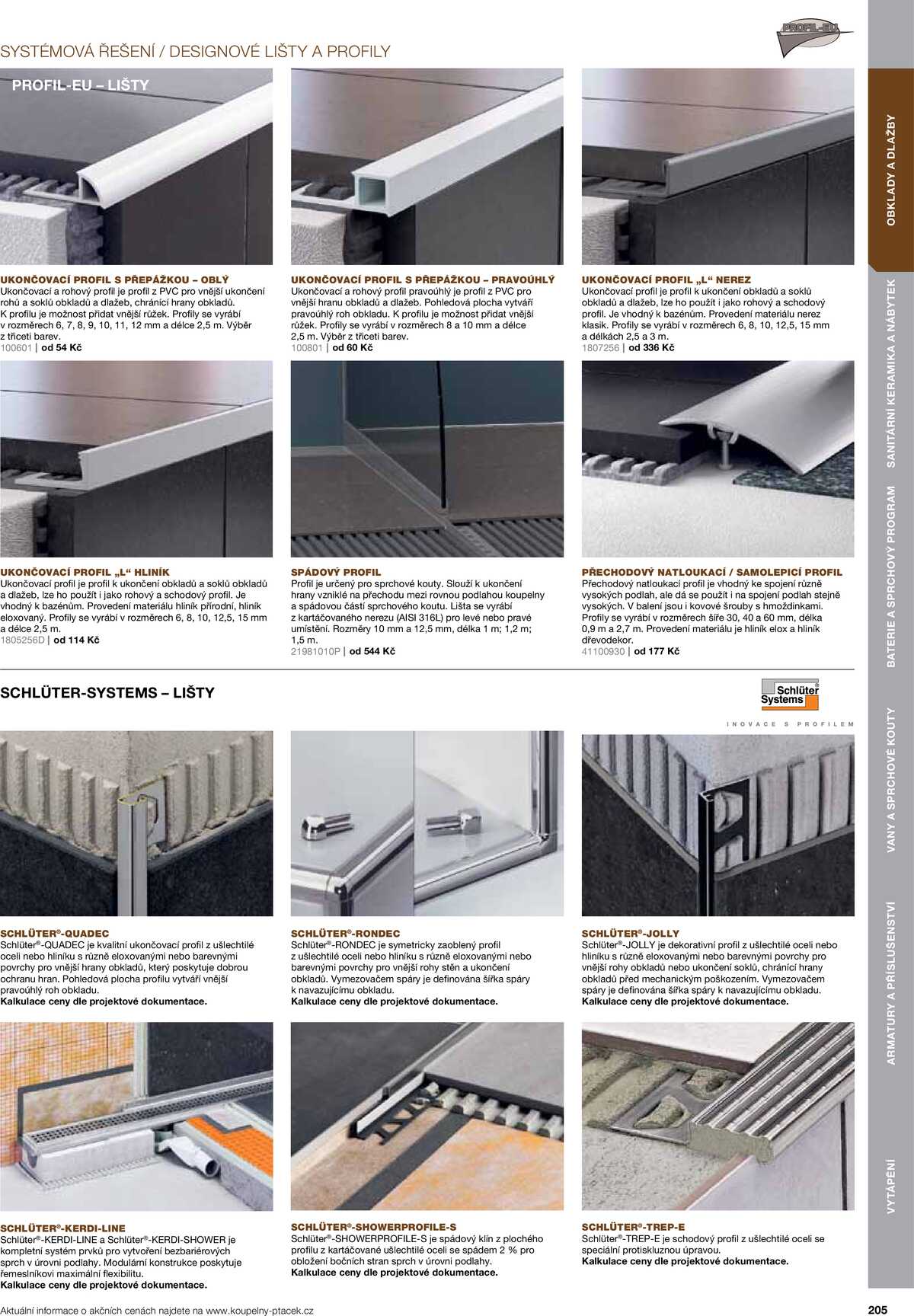 Koupelny Ptáček katalog koupelny strana 205