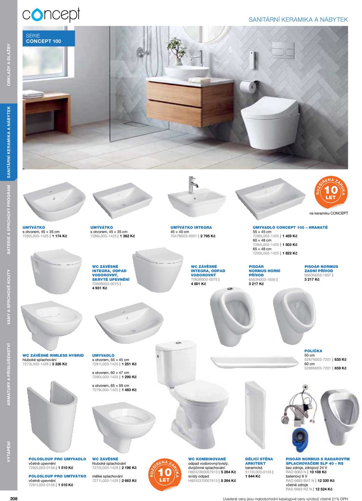 Koupelny Ptáček katalog koupelny strana 208