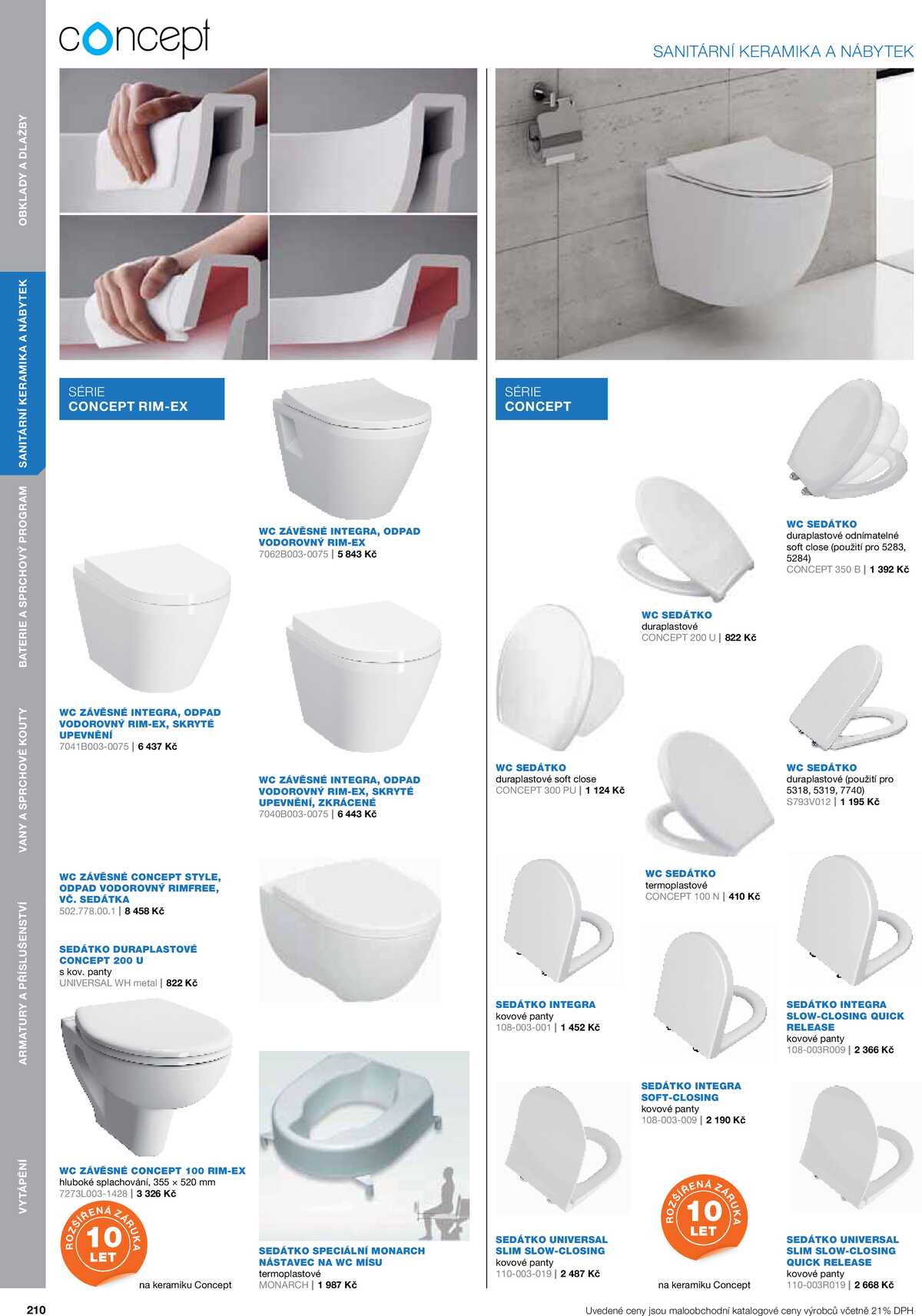 Koupelny Ptáček katalog koupelny strana 210