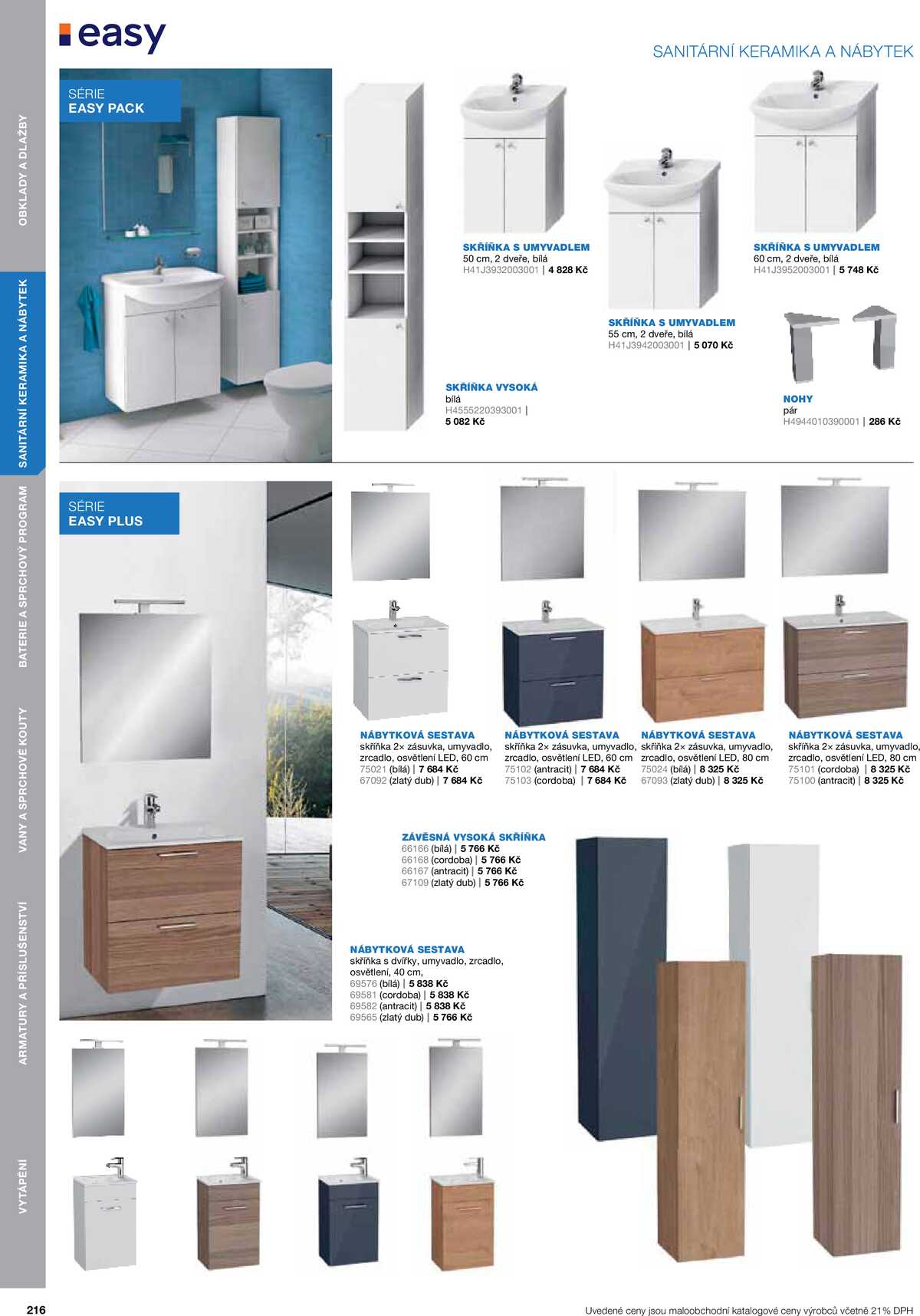 Koupelny Ptáček katalog koupelny strana 216