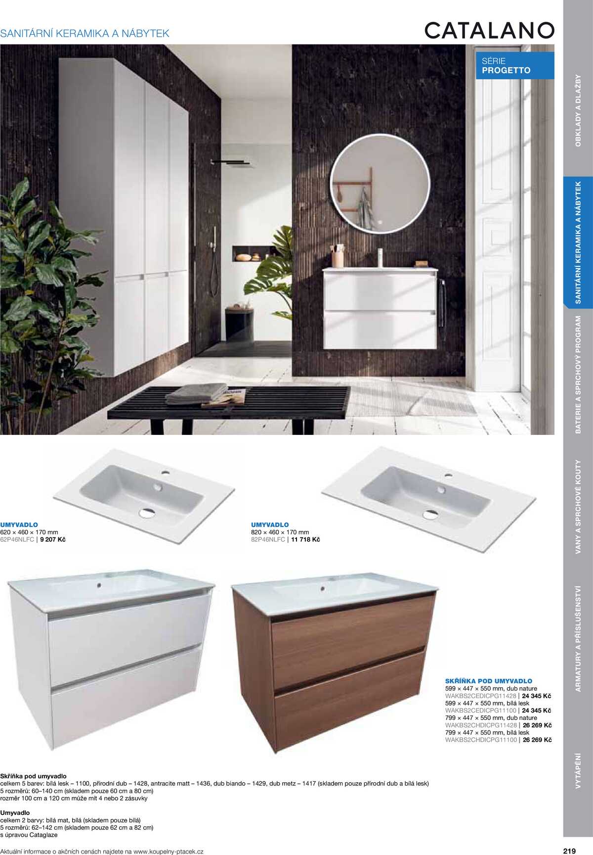 Koupelny Ptáček katalog koupelny strana 219