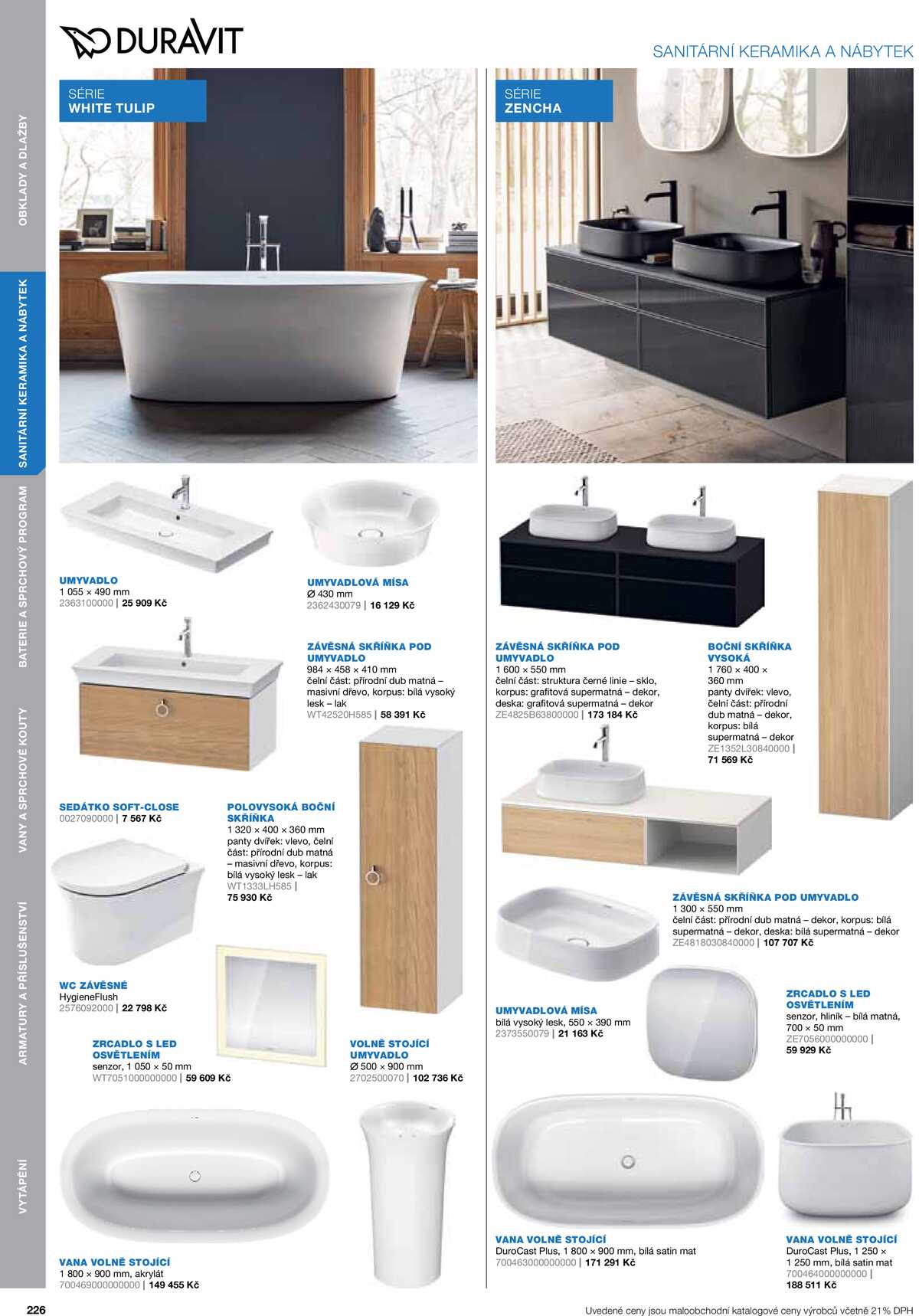 Koupelny Ptáček katalog koupelny strana 226