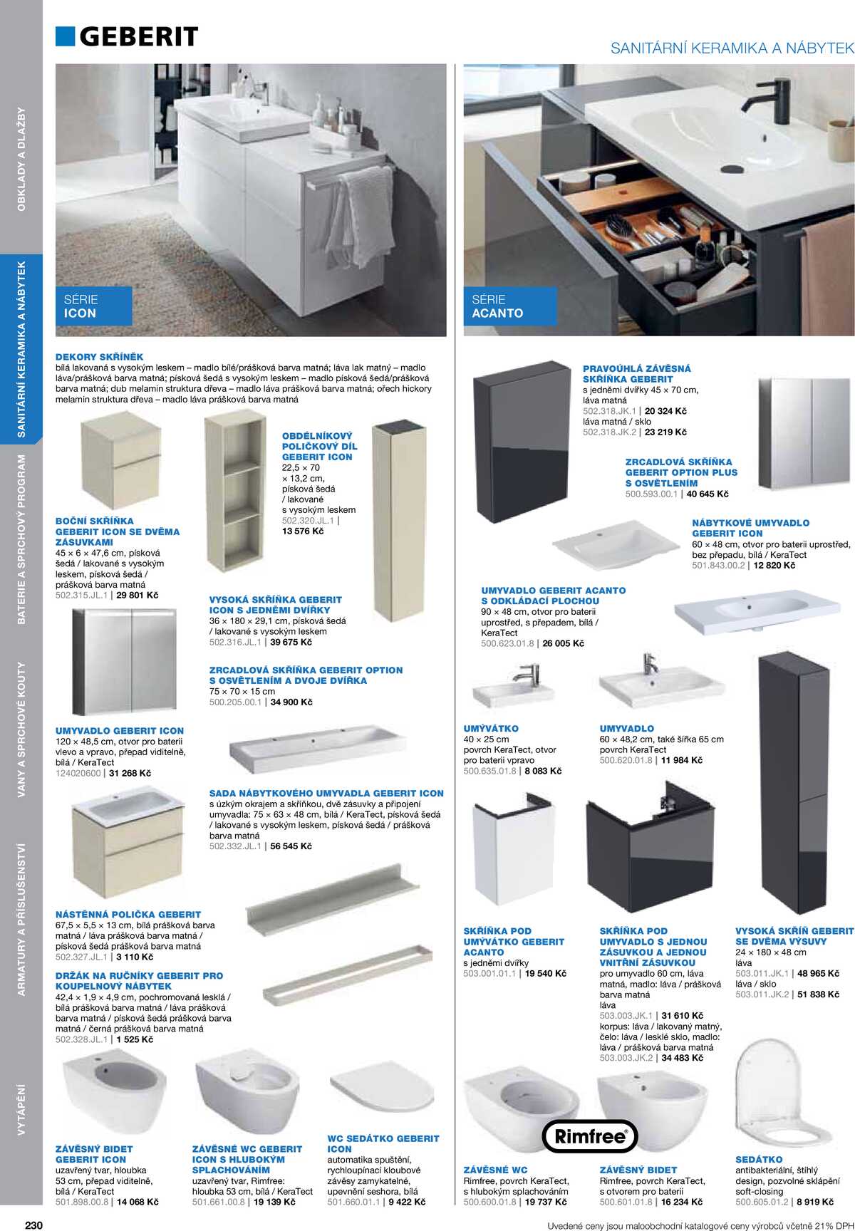 Koupelny Ptáček katalog koupelny strana 230