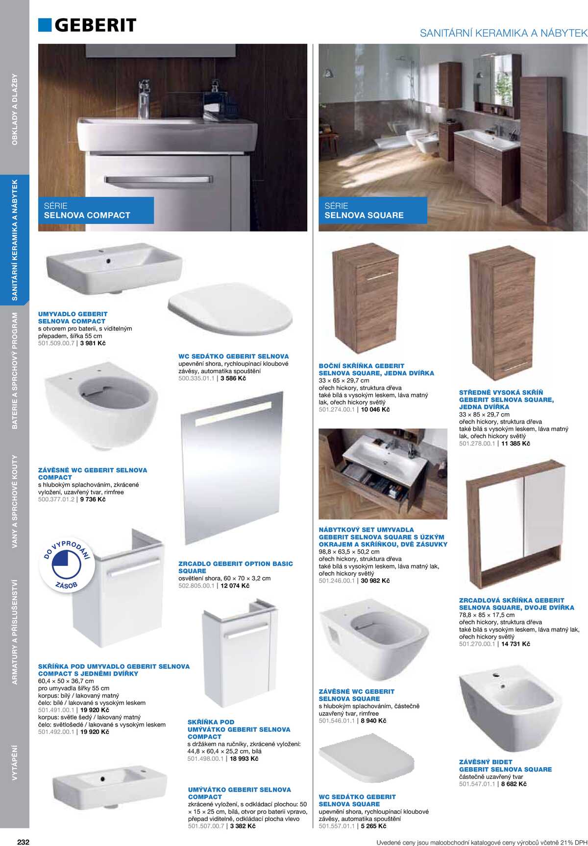 Koupelny Ptáček katalog koupelny strana 232