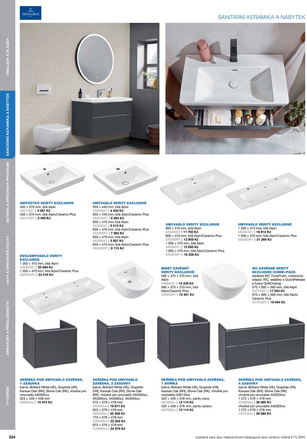 Koupelny Ptáček katalog koupelny strana 234