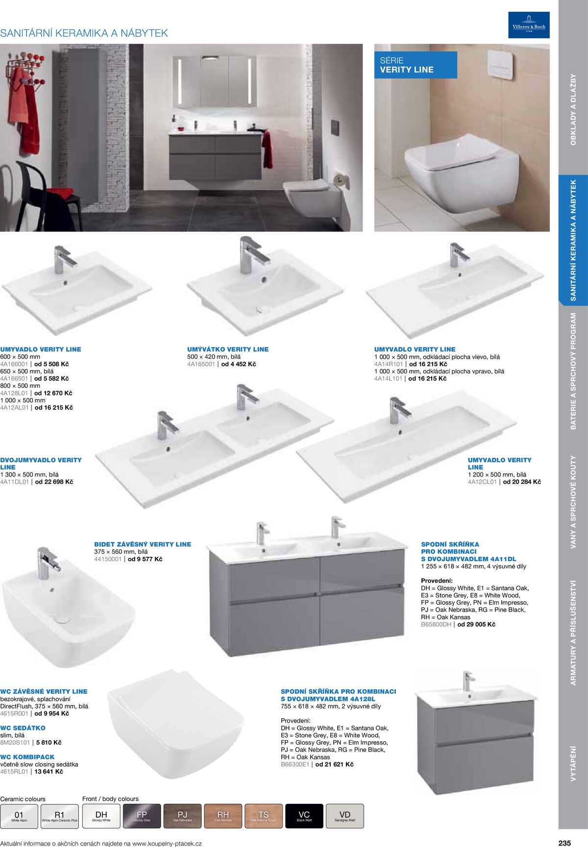 Koupelny Ptáček katalog koupelny strana 235