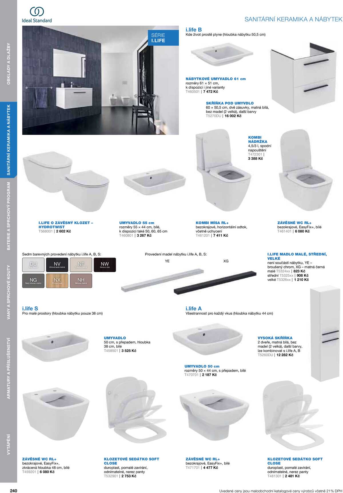 Koupelny Ptáček katalog koupelny strana 240