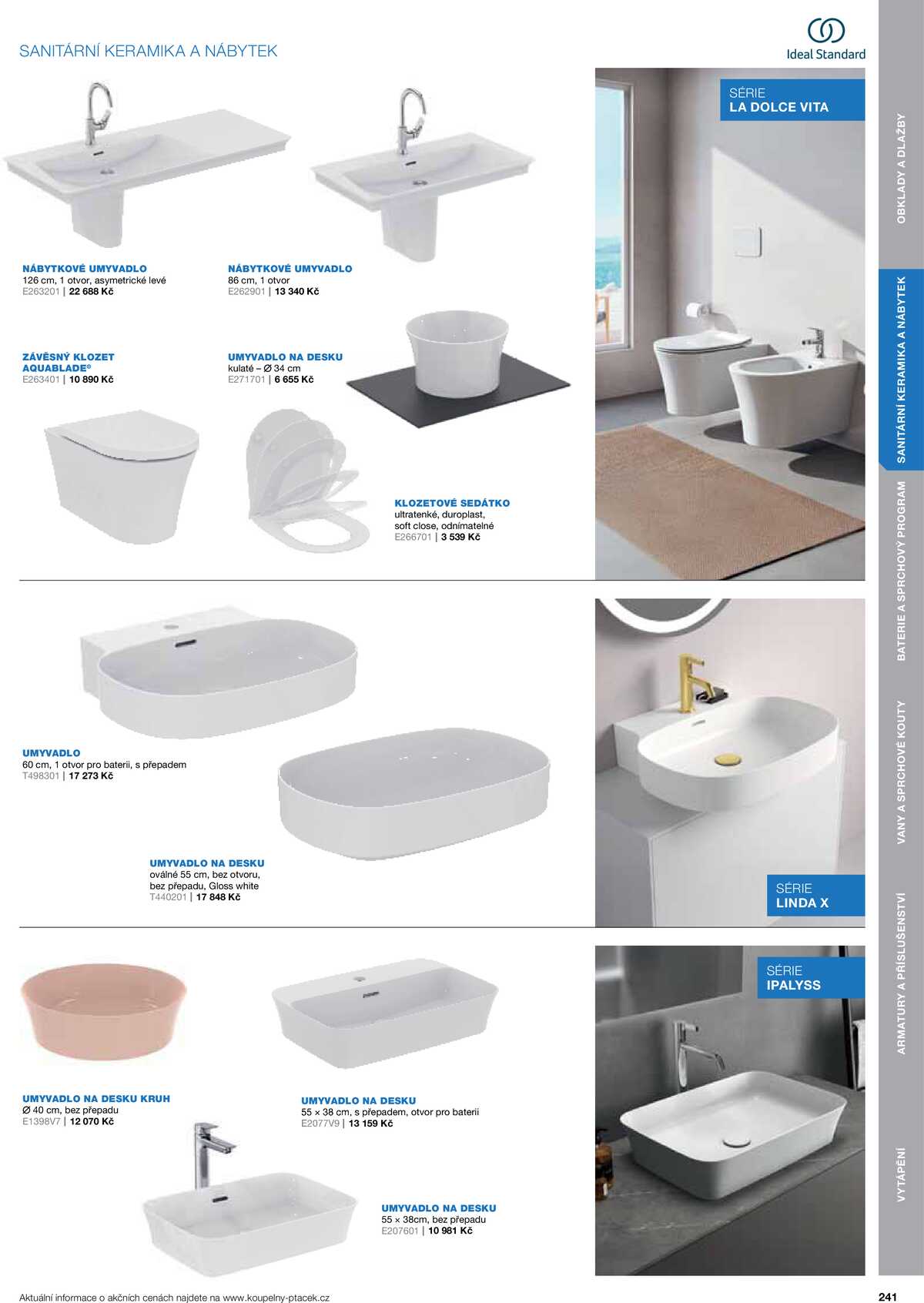 Koupelny Ptáček katalog koupelny strana 241