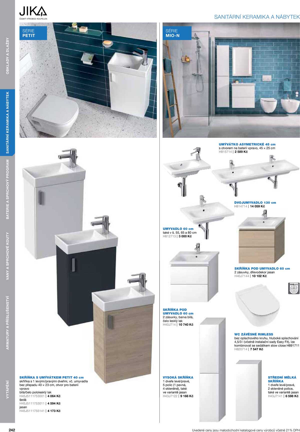 Koupelny Ptáček katalog koupelny strana 242