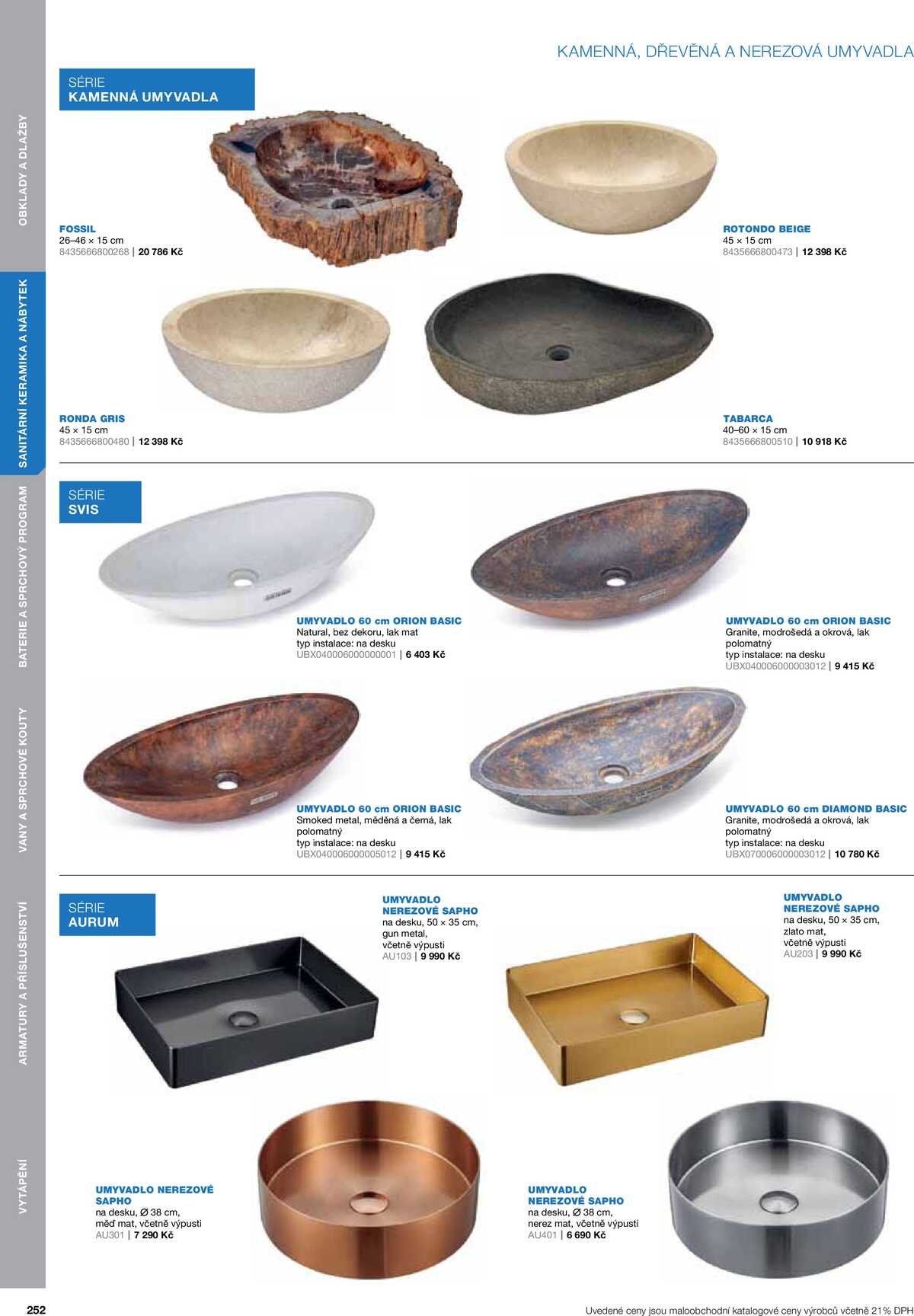 Koupelny Ptáček katalog koupelny strana 252