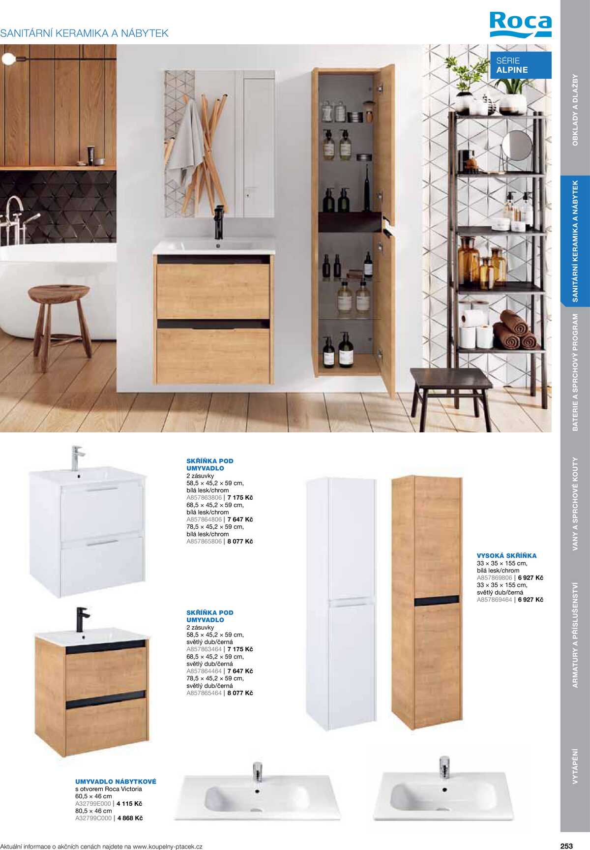 Koupelny Ptáček katalog koupelny strana 253