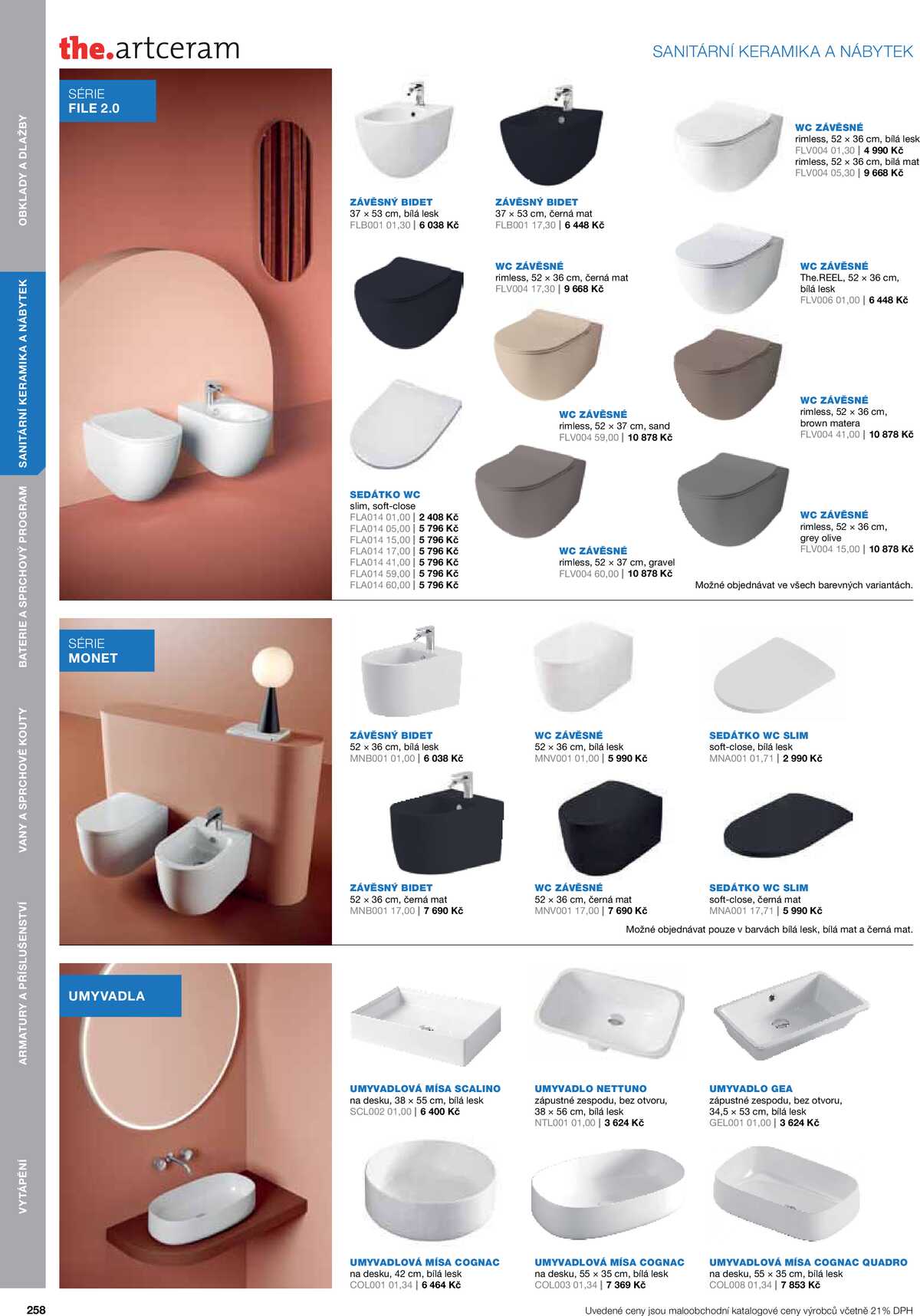 Koupelny Ptáček katalog koupelny strana 258