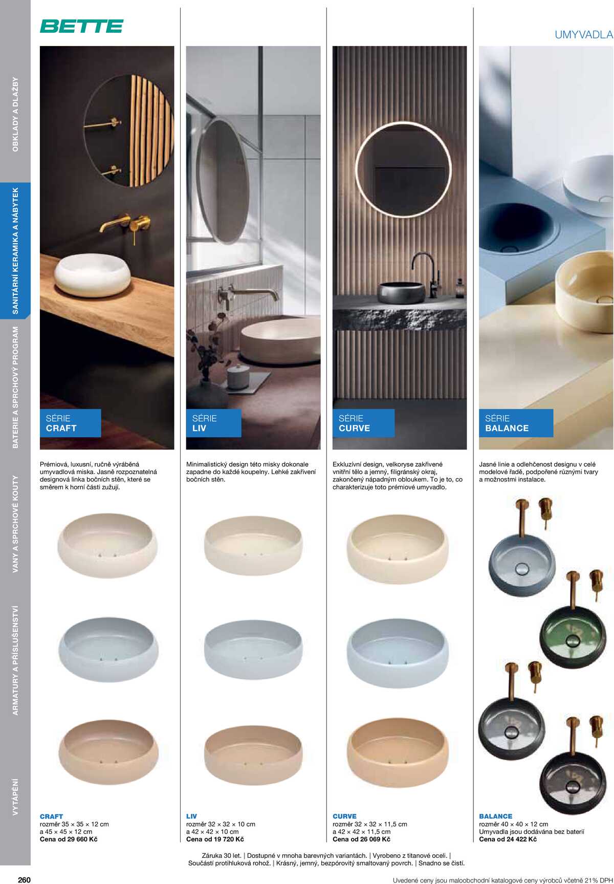 Koupelny Ptáček katalog koupelny strana 260