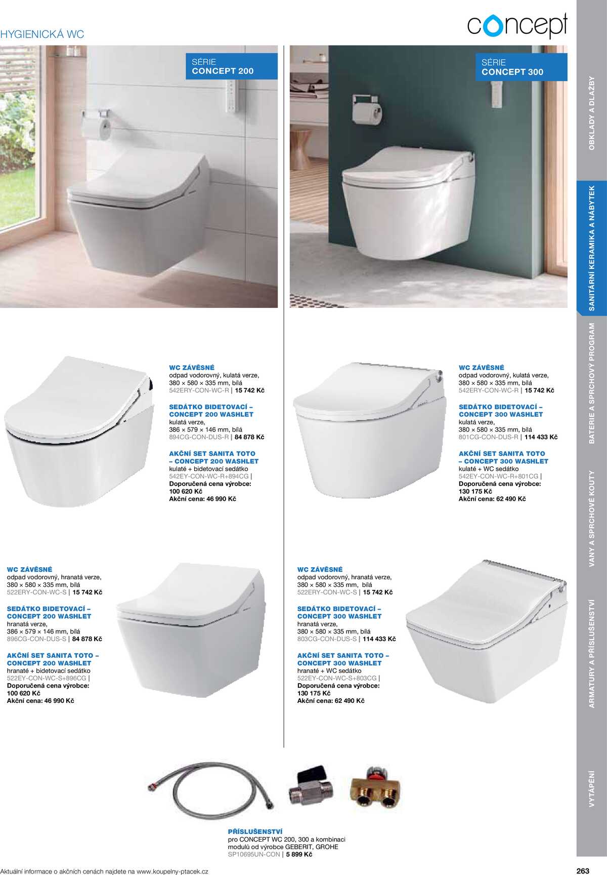 Koupelny Ptáček katalog koupelny strana 263