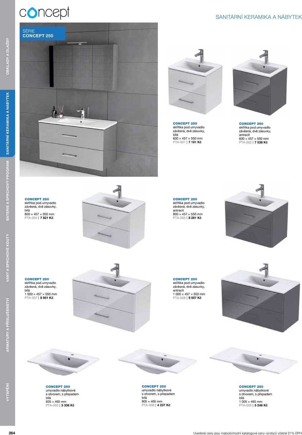 Koupelny Ptáček katalog koupelny strana 264