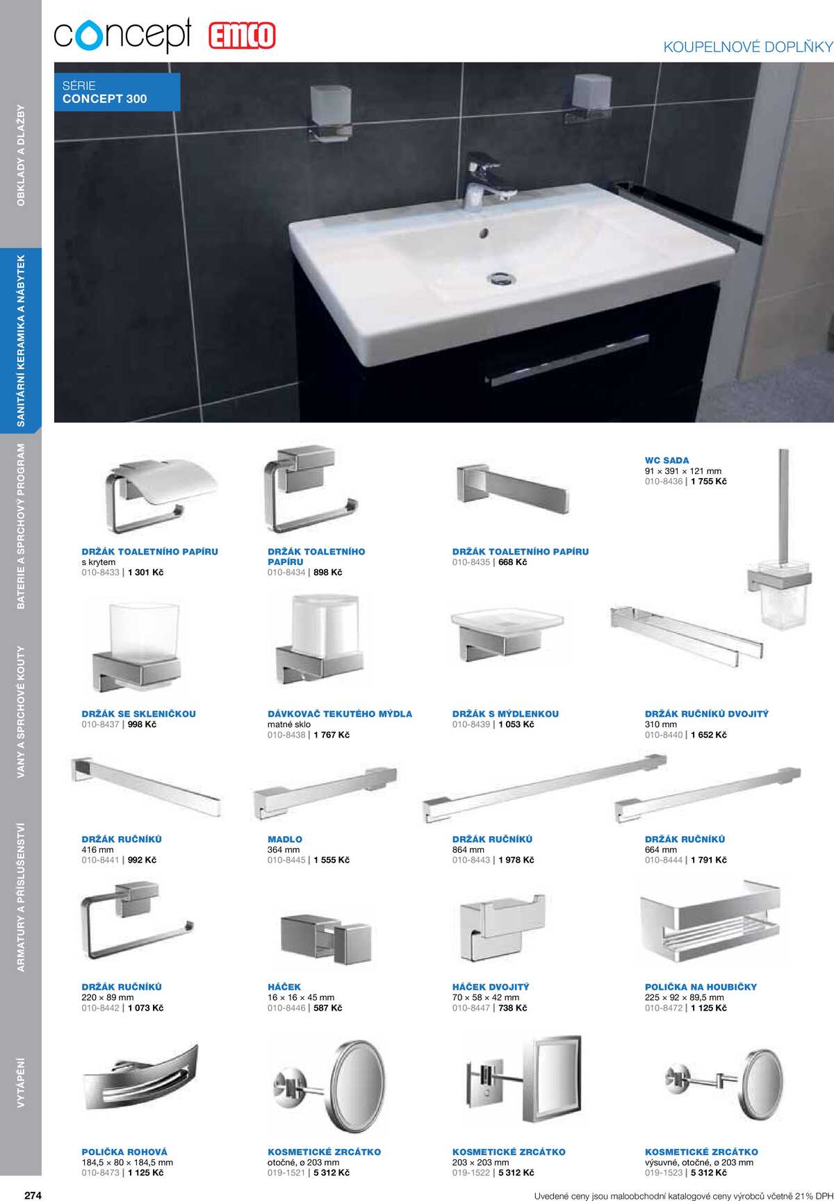 Koupelny Ptáček katalog koupelny strana 274