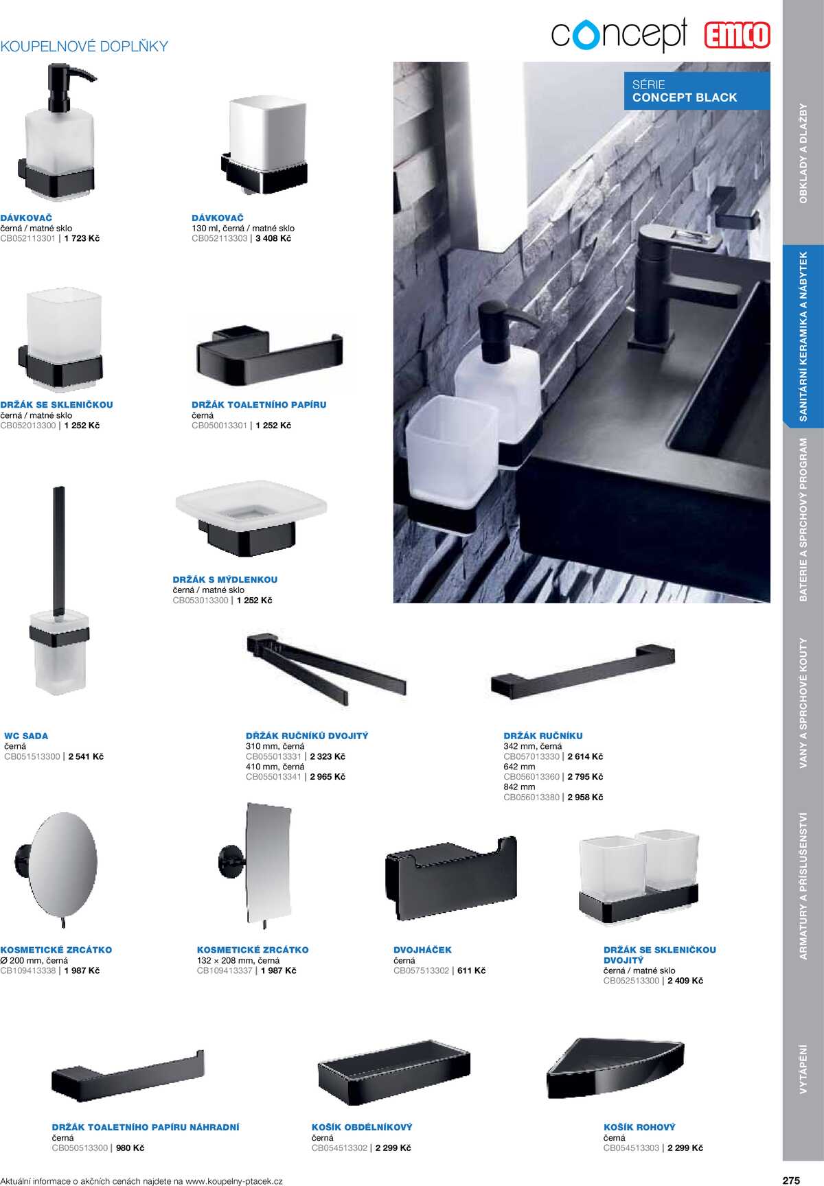 Koupelny Ptáček katalog koupelny strana 275