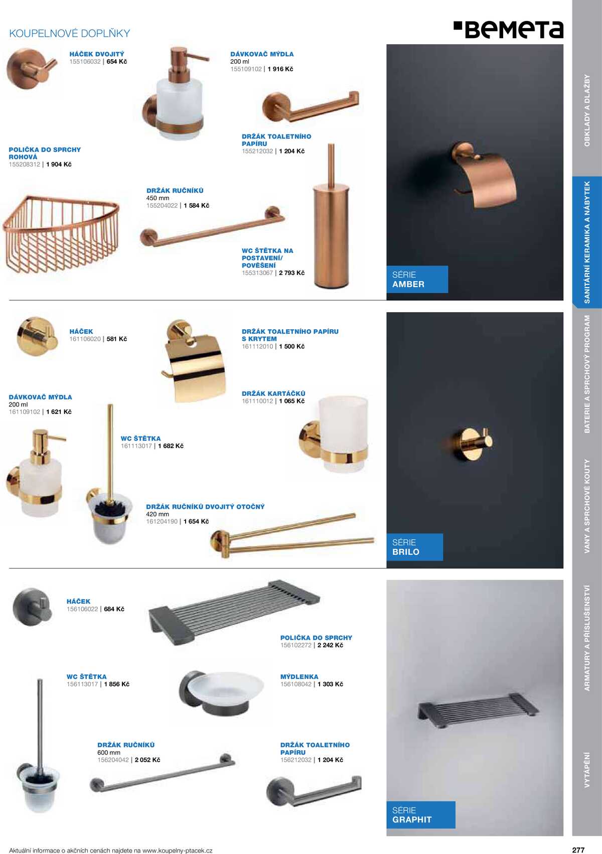 Koupelny Ptáček katalog koupelny strana 277