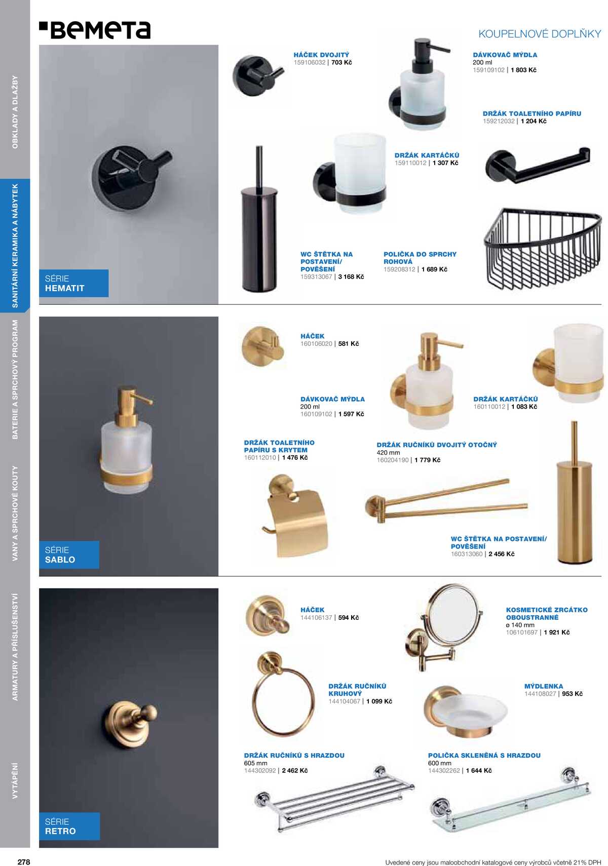 Koupelny Ptáček katalog koupelny strana 278