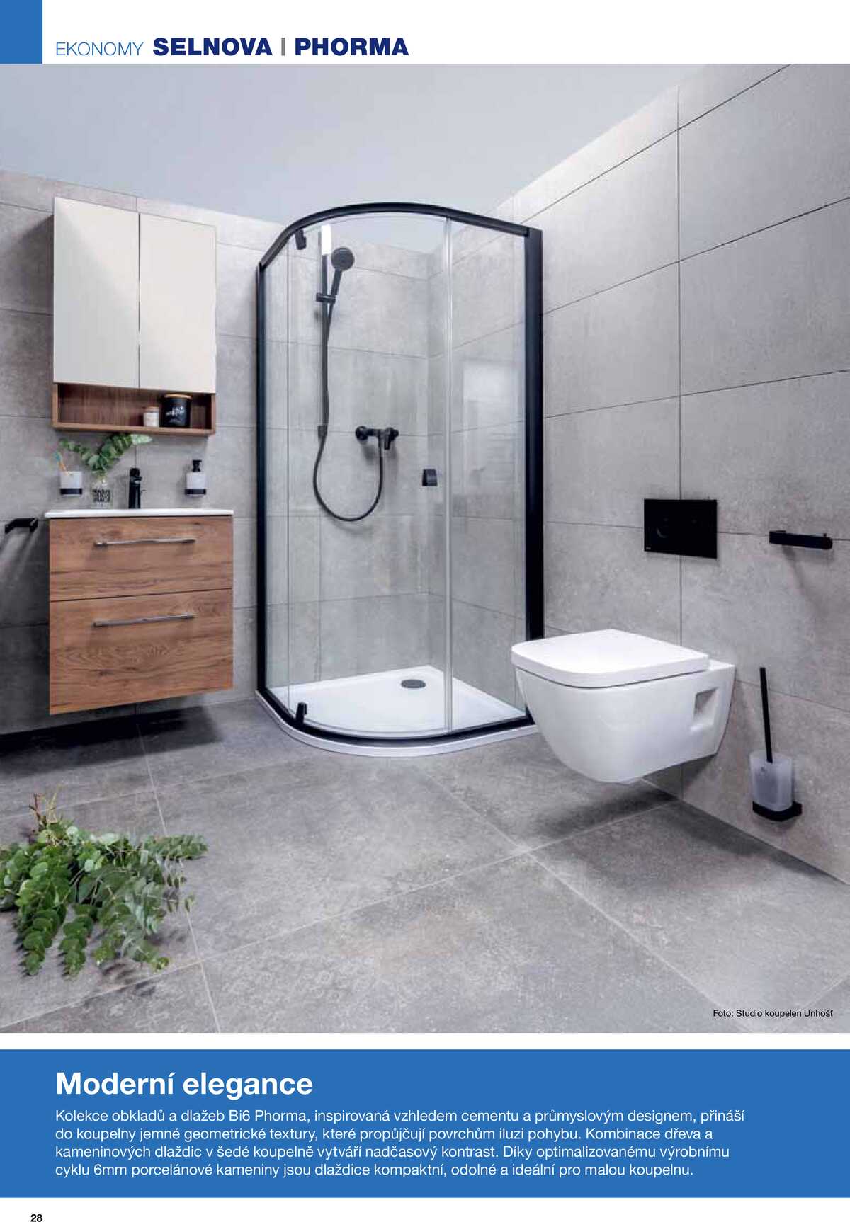 Koupelny Ptáček katalog koupelny strana 28