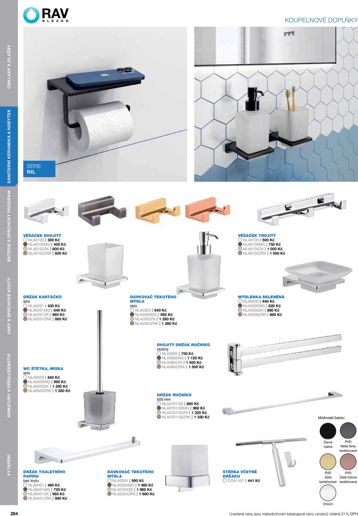 Koupelny Ptáček katalog koupelny strana 284