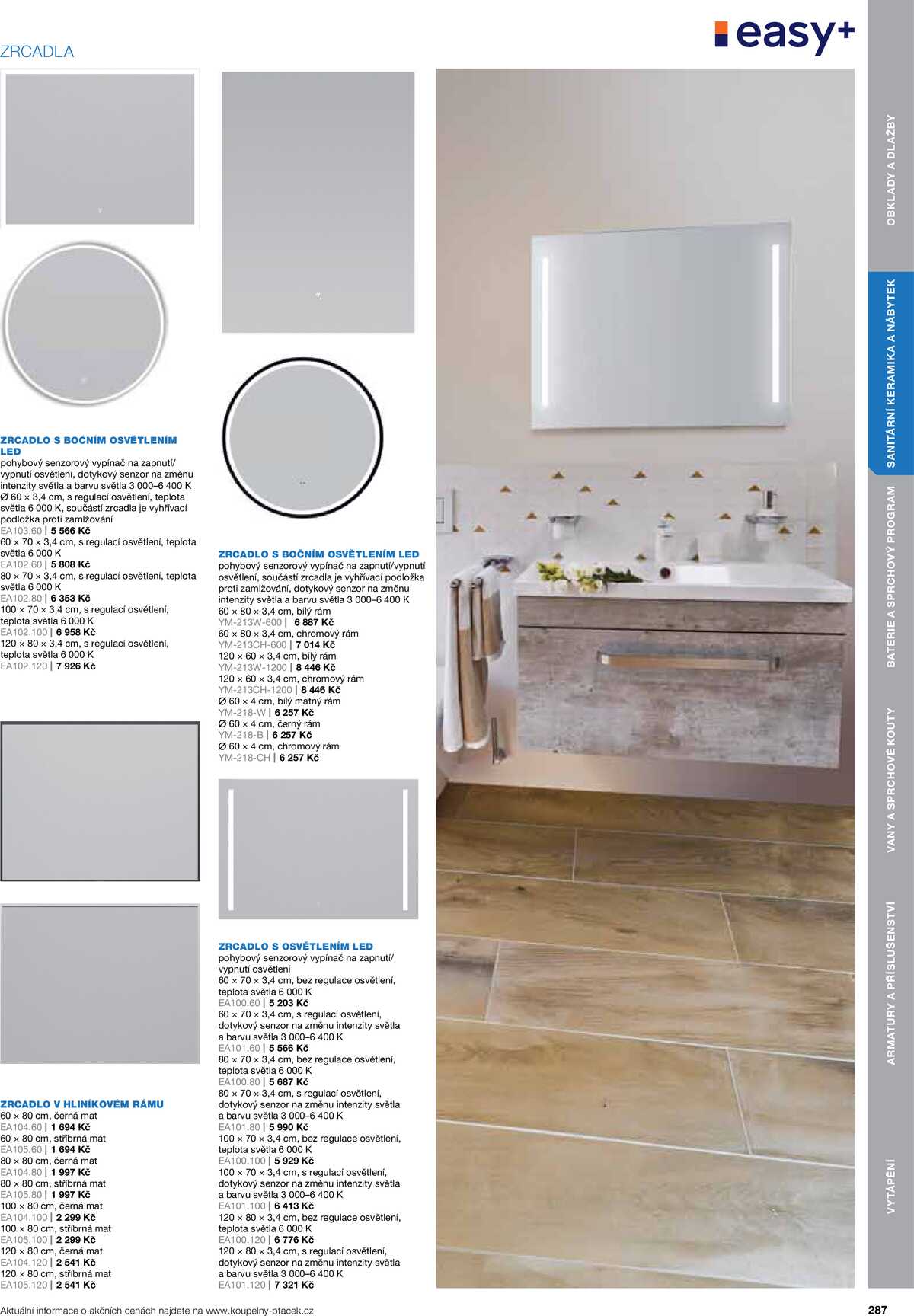 Koupelny Ptáček katalog koupelny strana 287