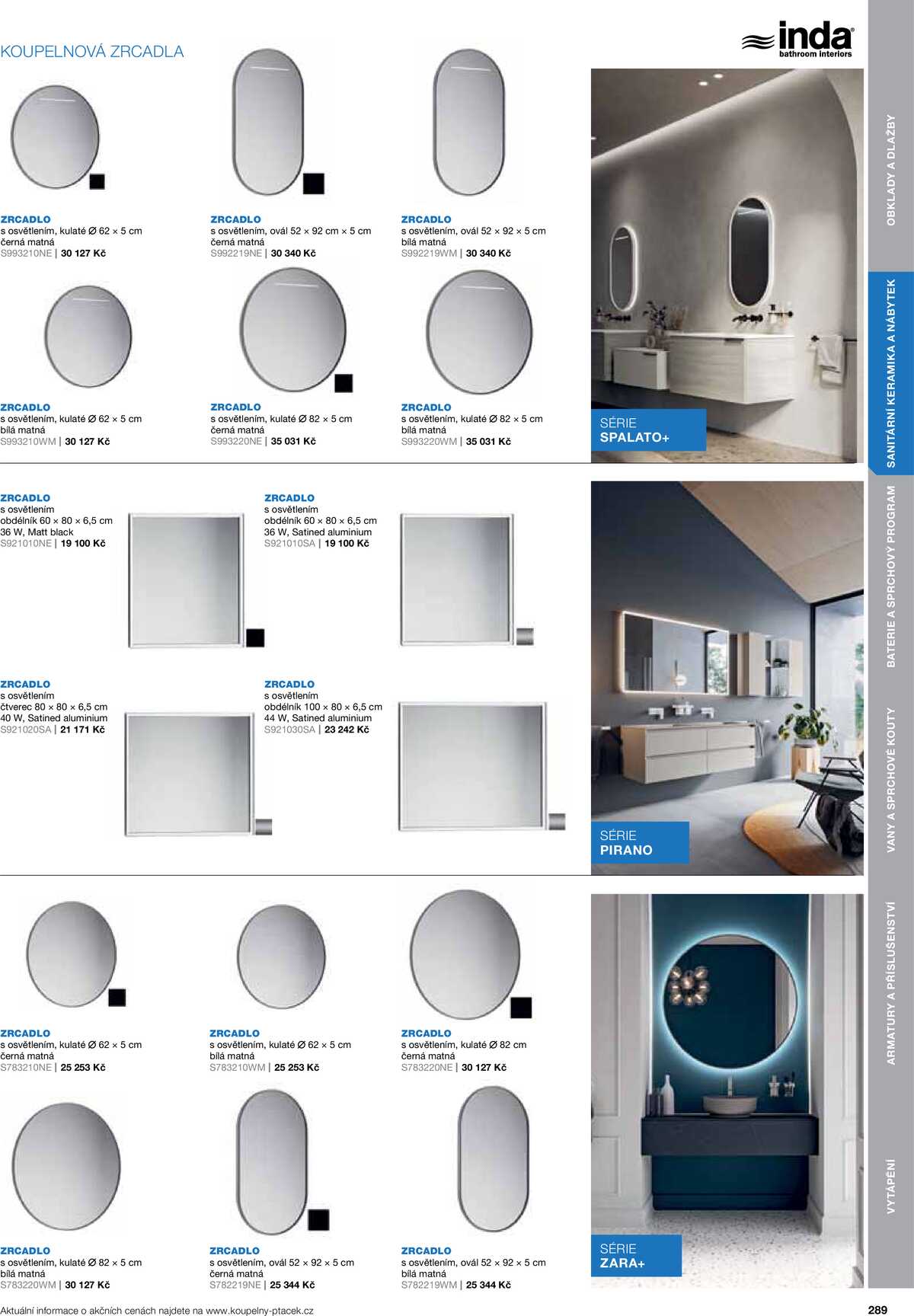 Koupelny Ptáček katalog koupelny strana 289