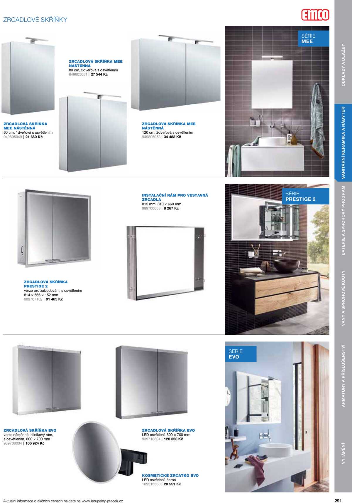 Koupelny Ptáček katalog koupelny strana 291