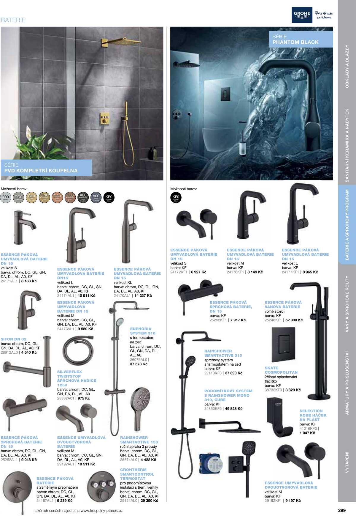 Koupelny Ptáček katalog koupelny strana 299