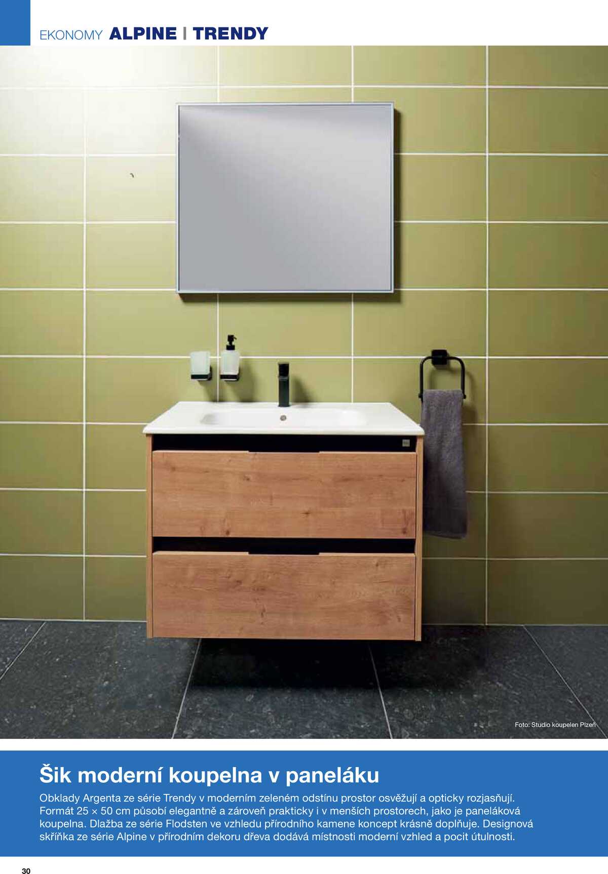 Koupelny Ptáček katalog koupelny strana 30