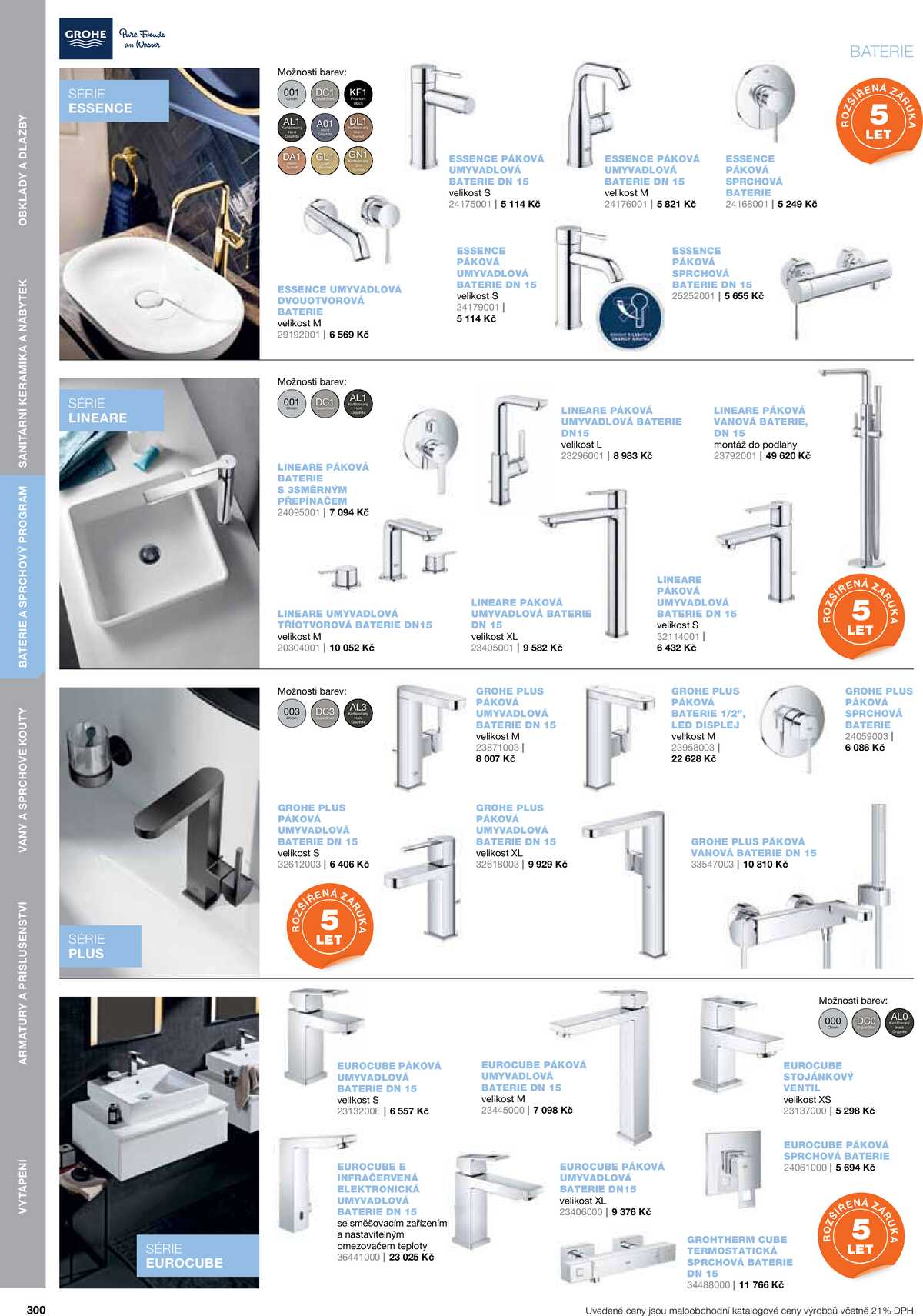 Koupelny Ptáček katalog koupelny strana 300