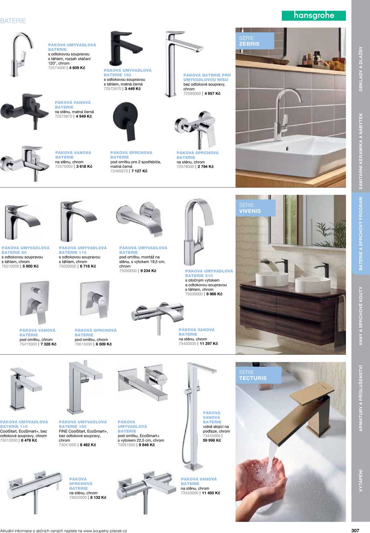 Koupelny Ptáček katalog koupelny strana 307