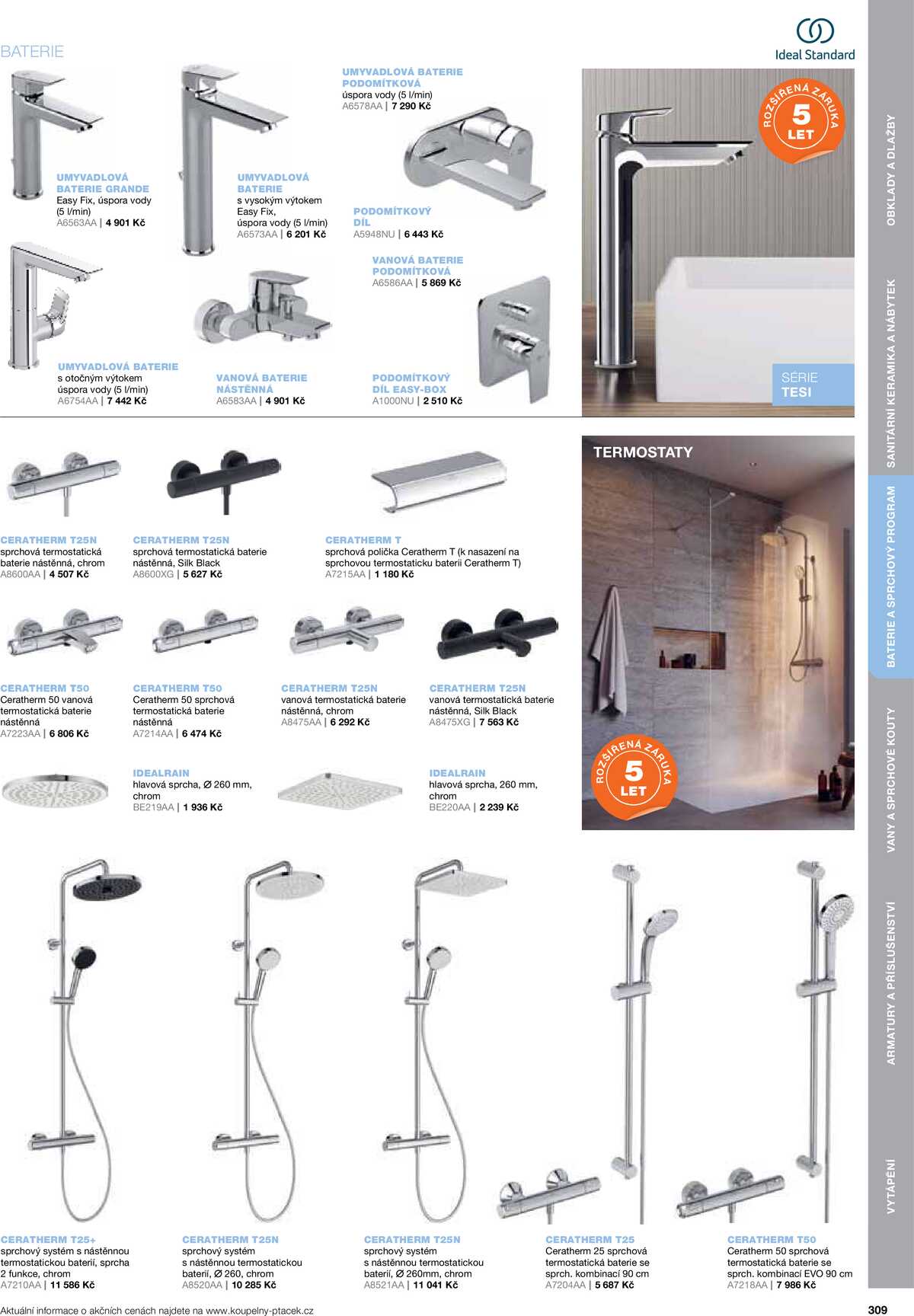 Koupelny Ptáček katalog koupelny strana 309